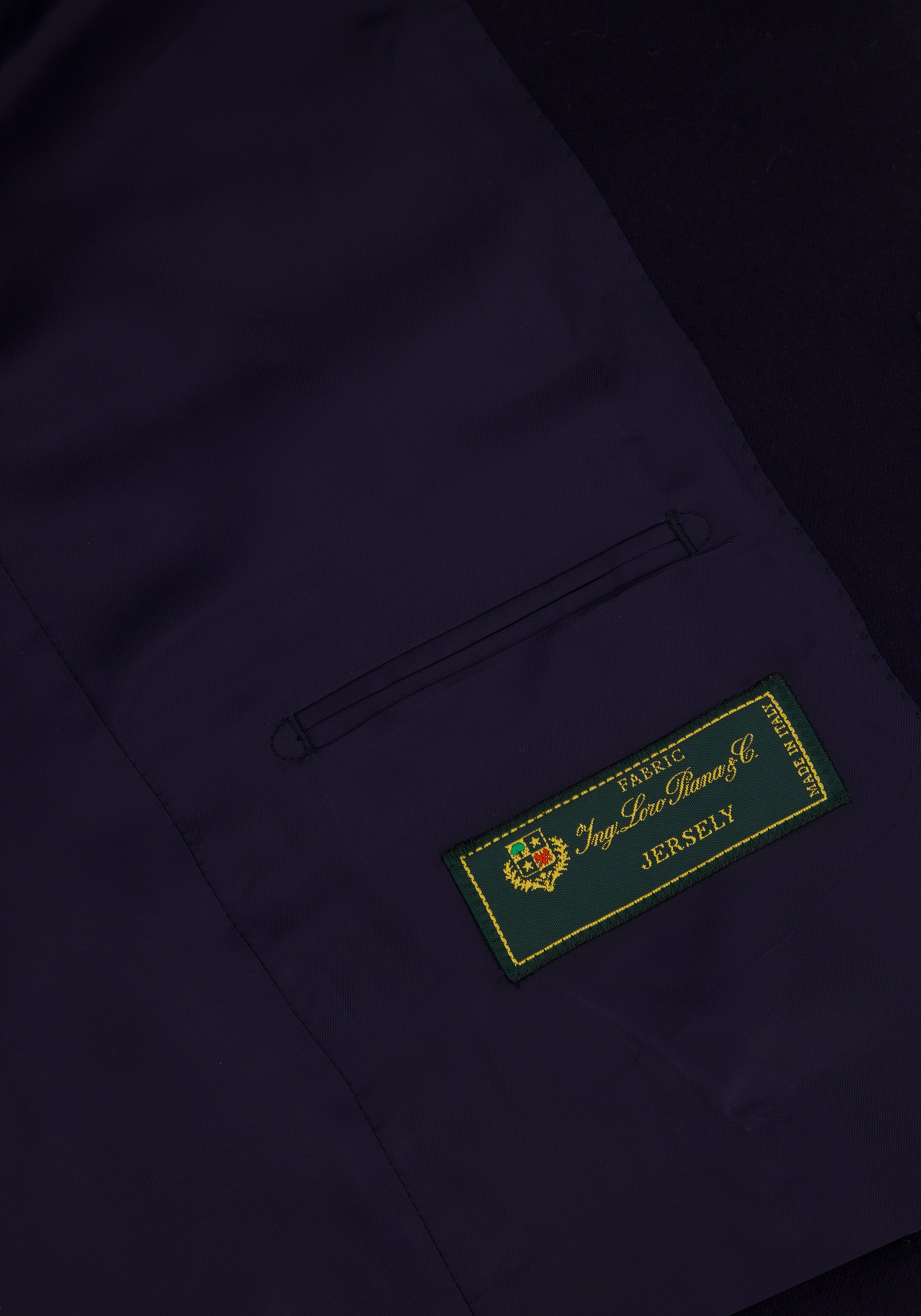 Jersley Wool Twill Blazer - Midnight