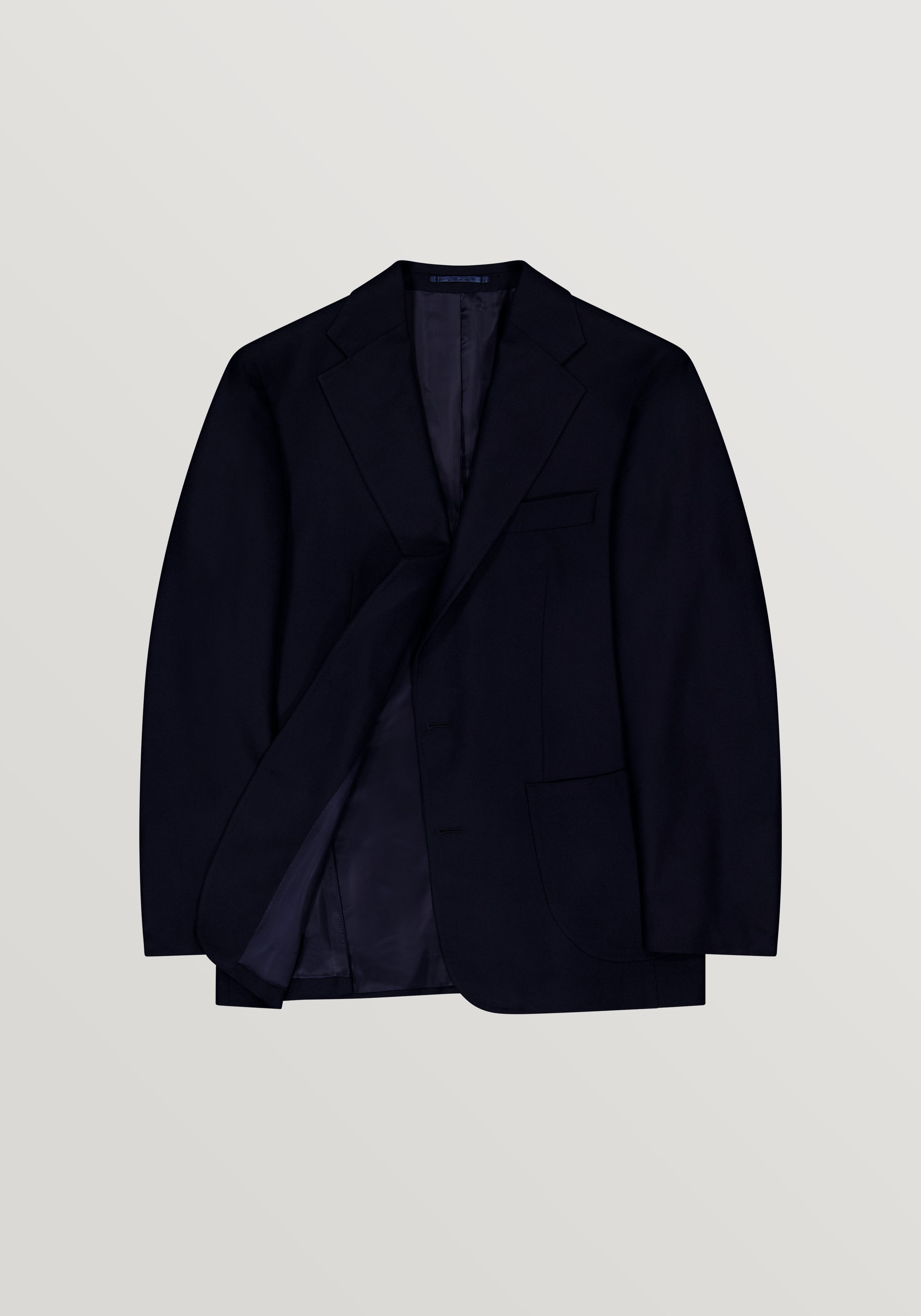 Jersley Wool Twill Blazer - Midnight