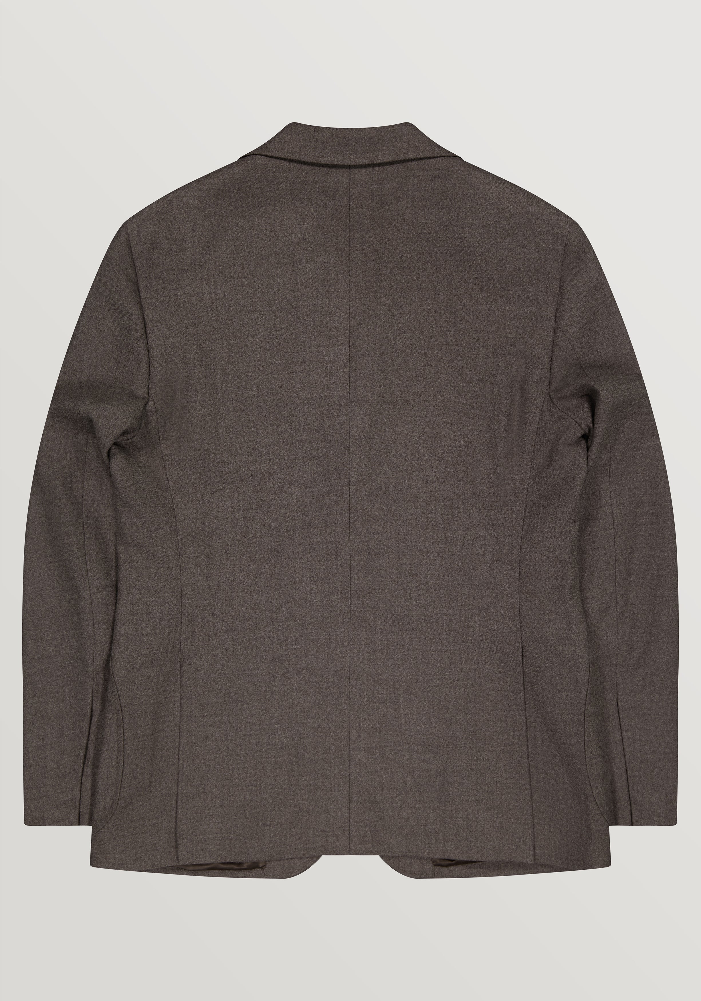 Jersley Wool Twill Blazer - Truffle