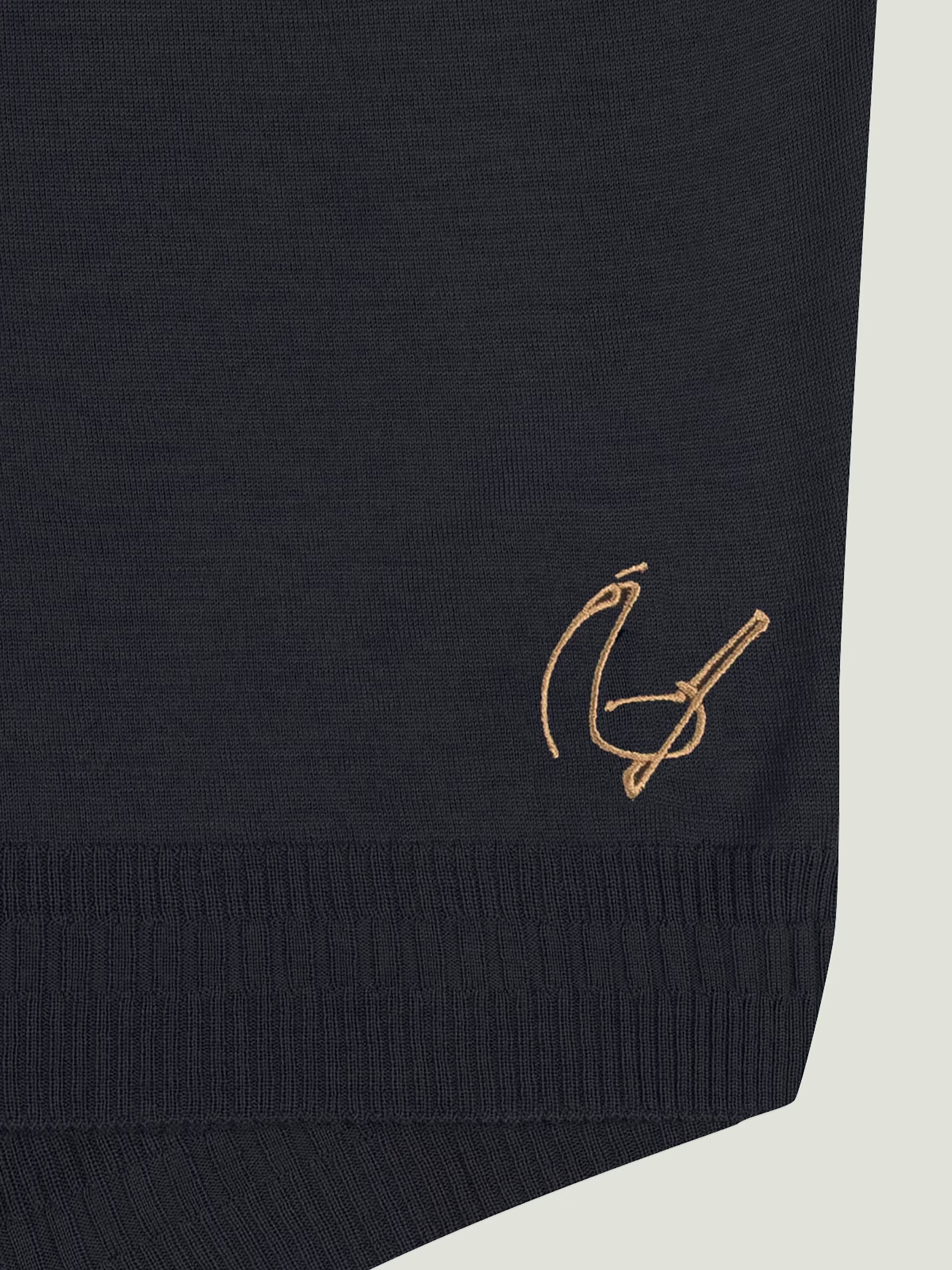 John Smedley X Bill Nighy Extra-Fine Merino Waistcoat - Midnight