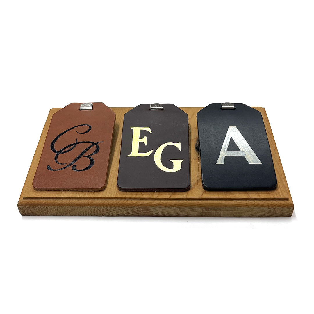 Crane Brothers | Leather Personalisation