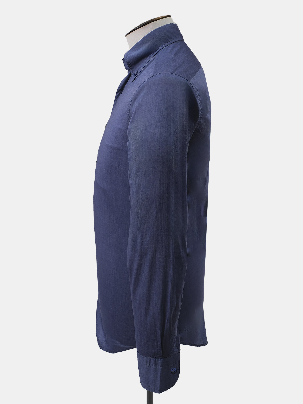 Pastel Blue Lightweight Cotton Shirt  - LUCKY LAST
