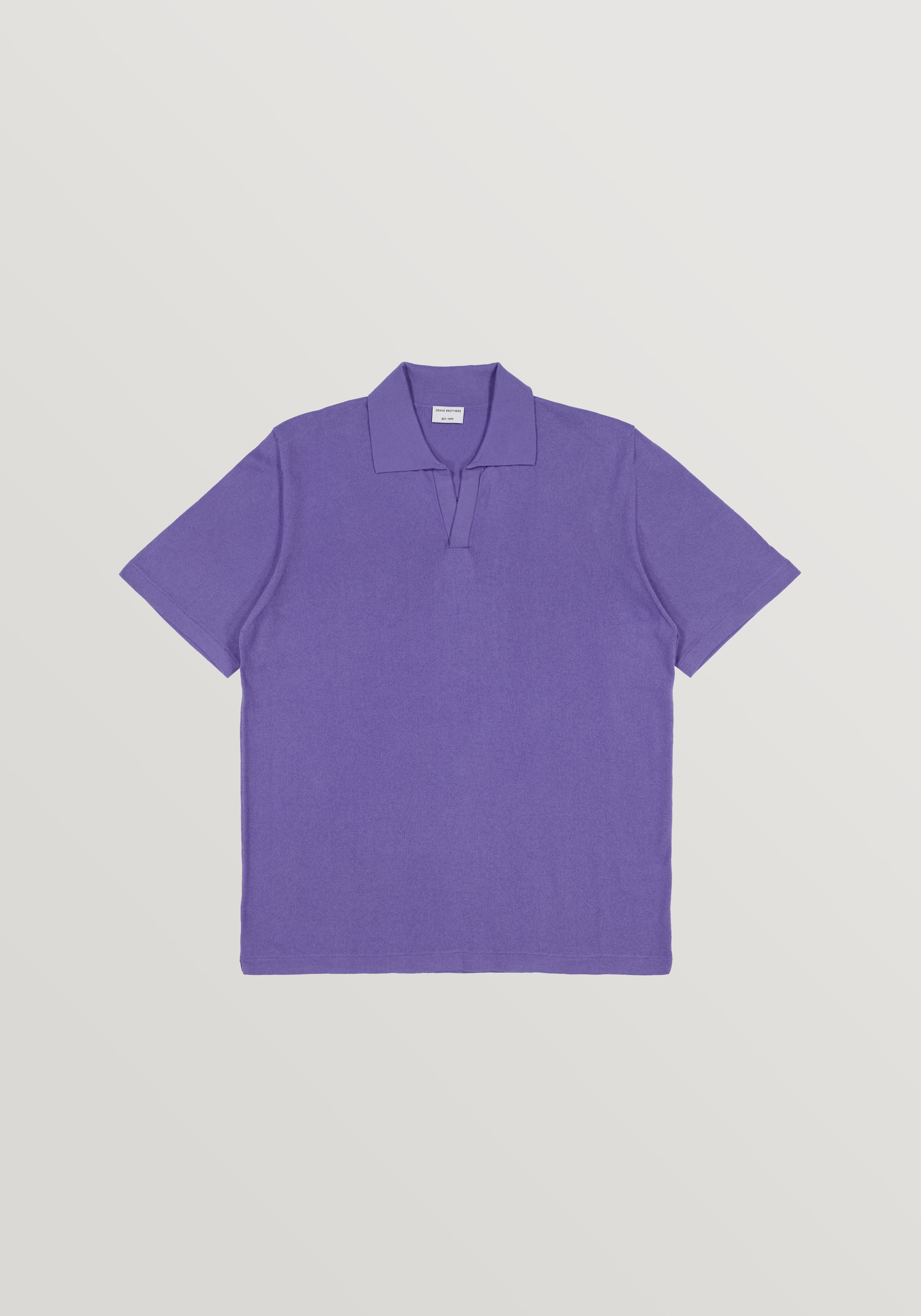 Lightweight Cotton Polo - Lilac