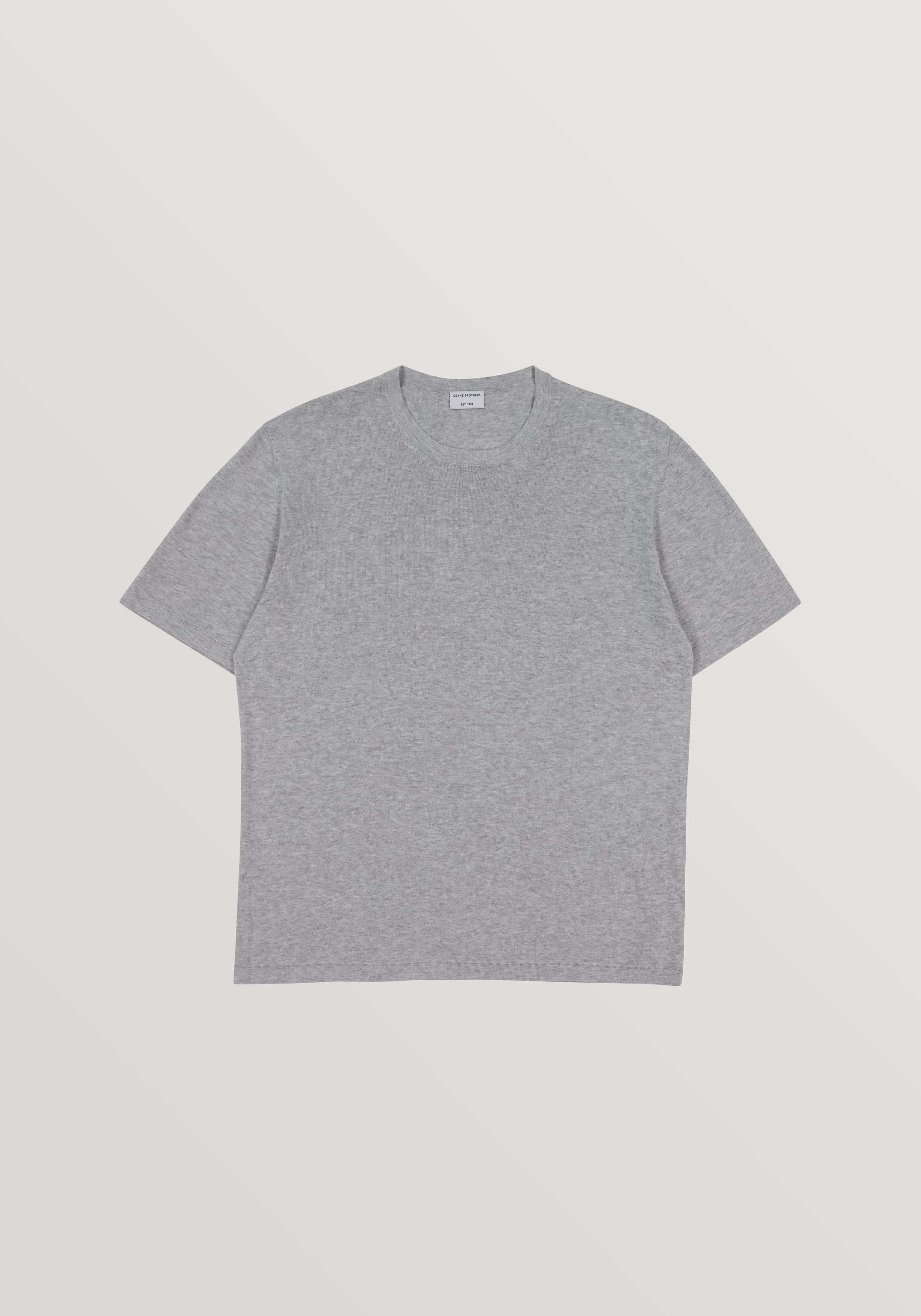 Lightweight Cotton T-Shirt - Grey