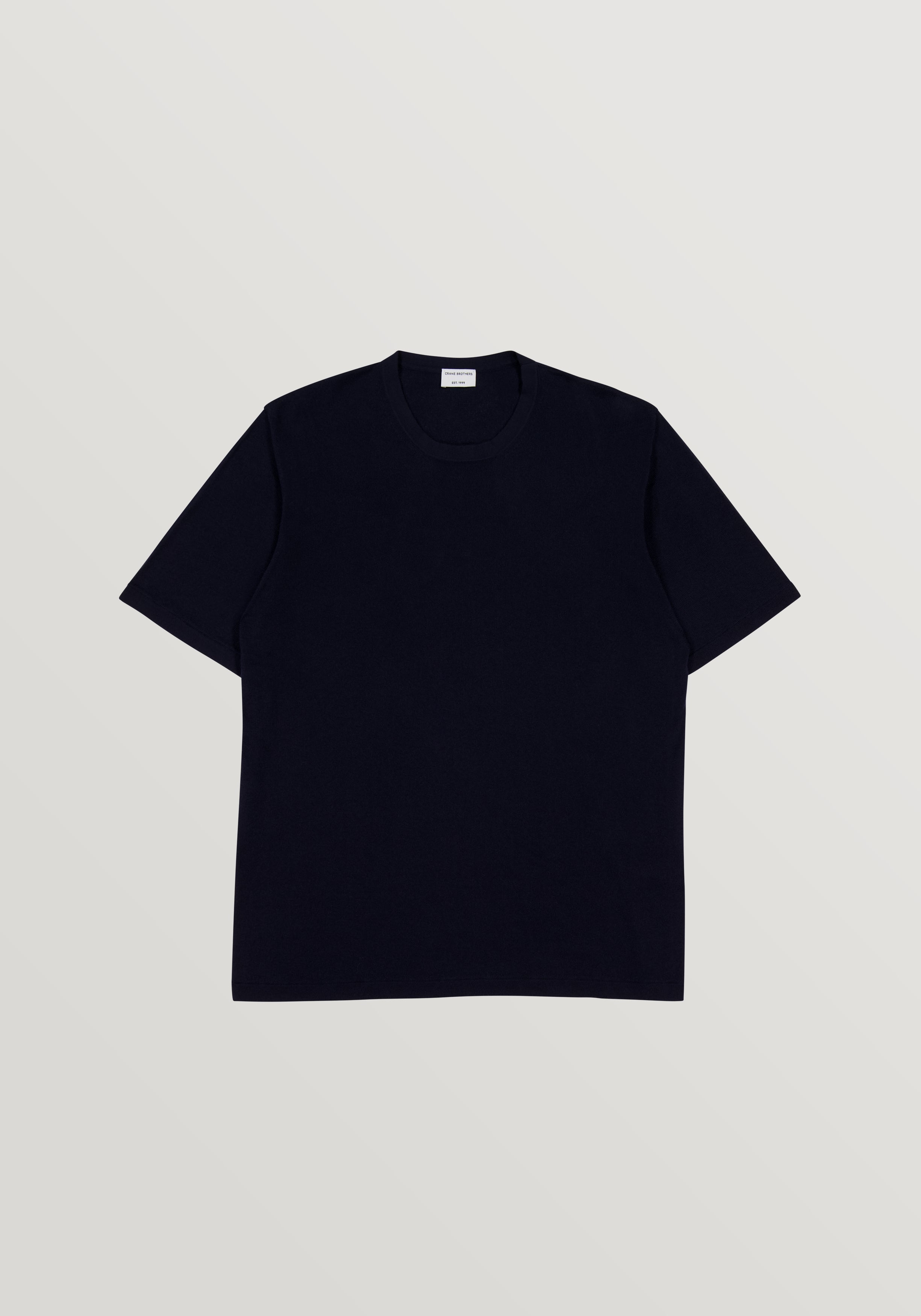 Lightweight Cotton T-Shirt - Midnight