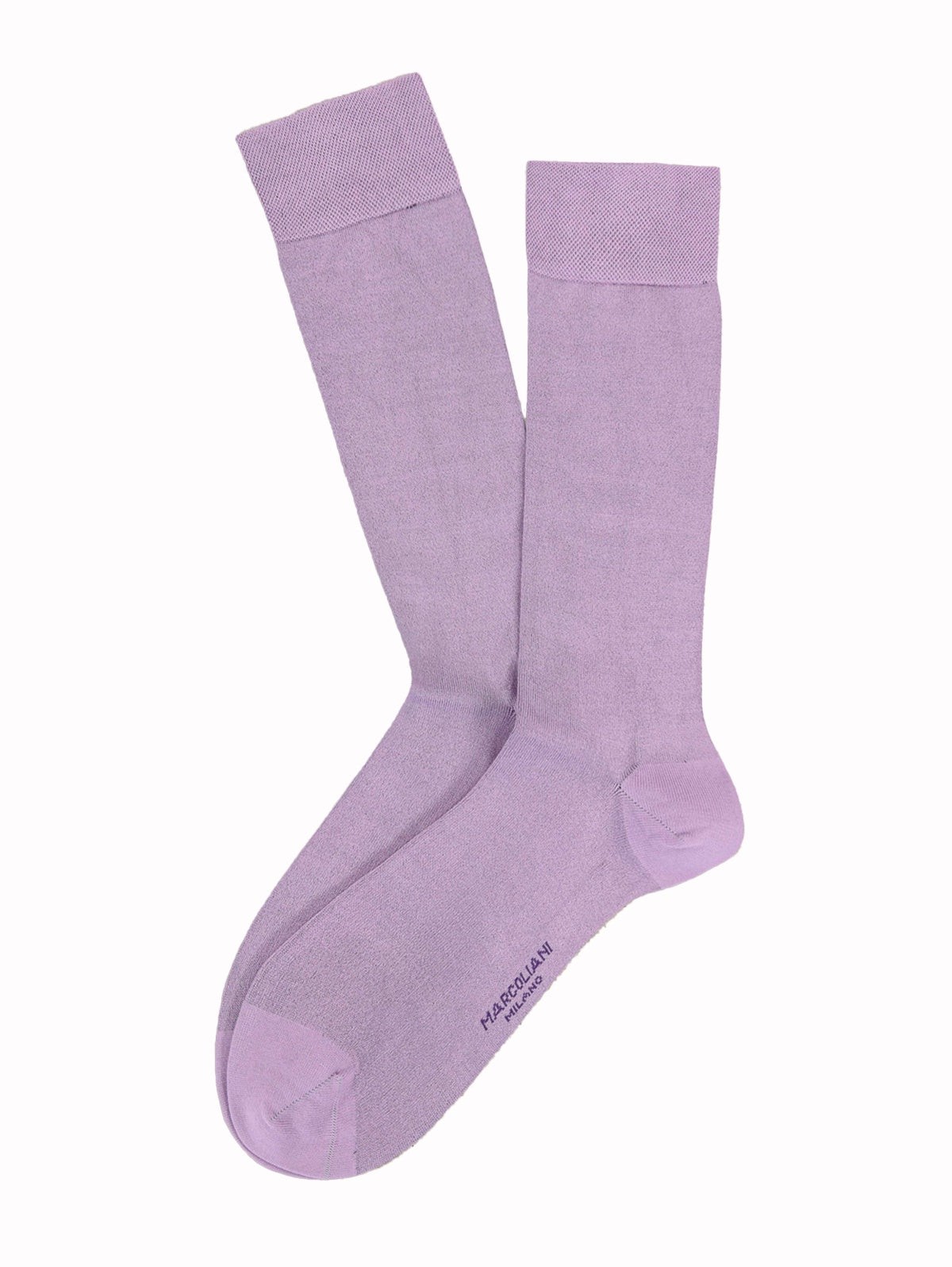 Marcoliani Luxury Plain Socks - Mauve