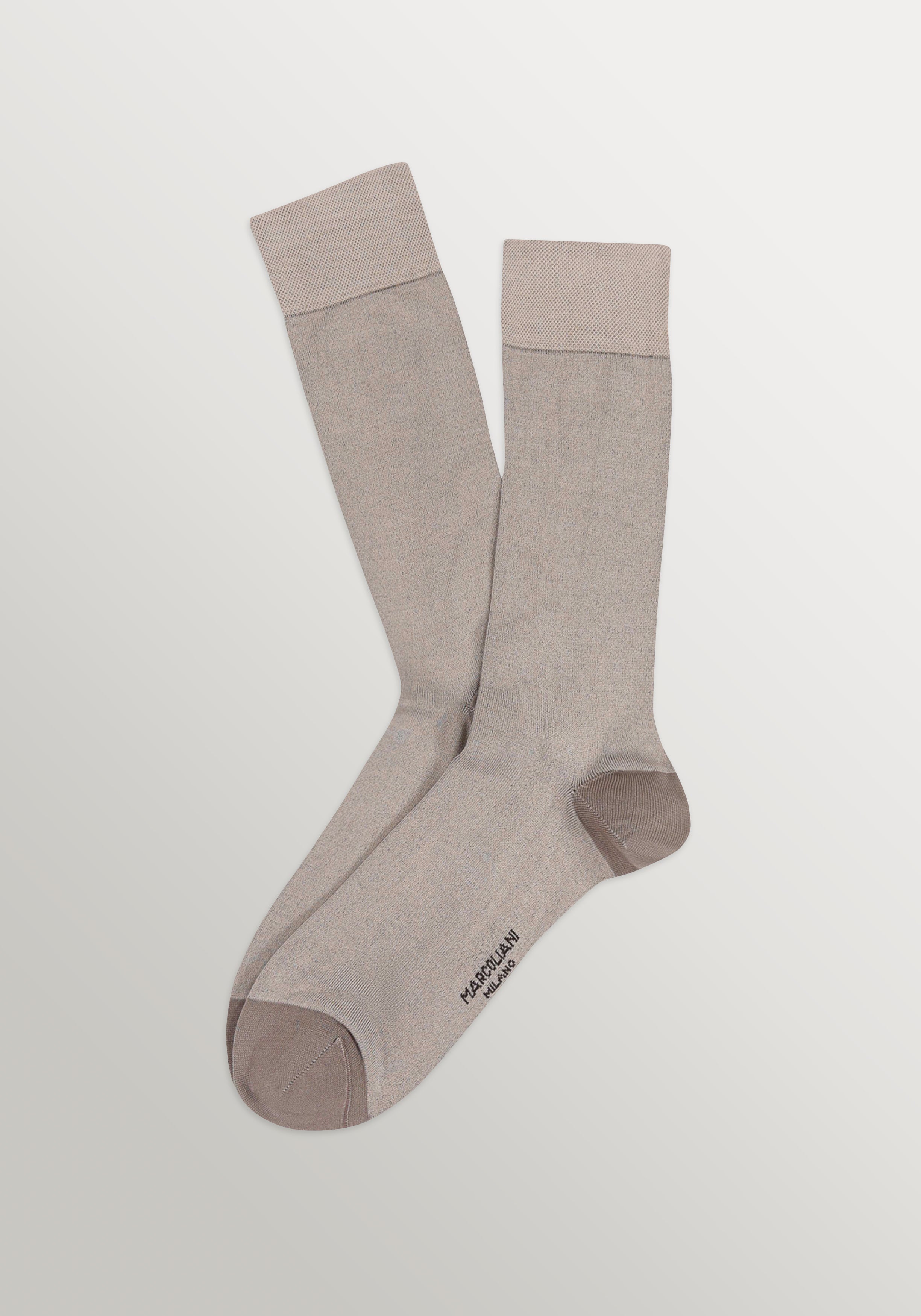Marcoliani Luxury Plain Socks - Beige