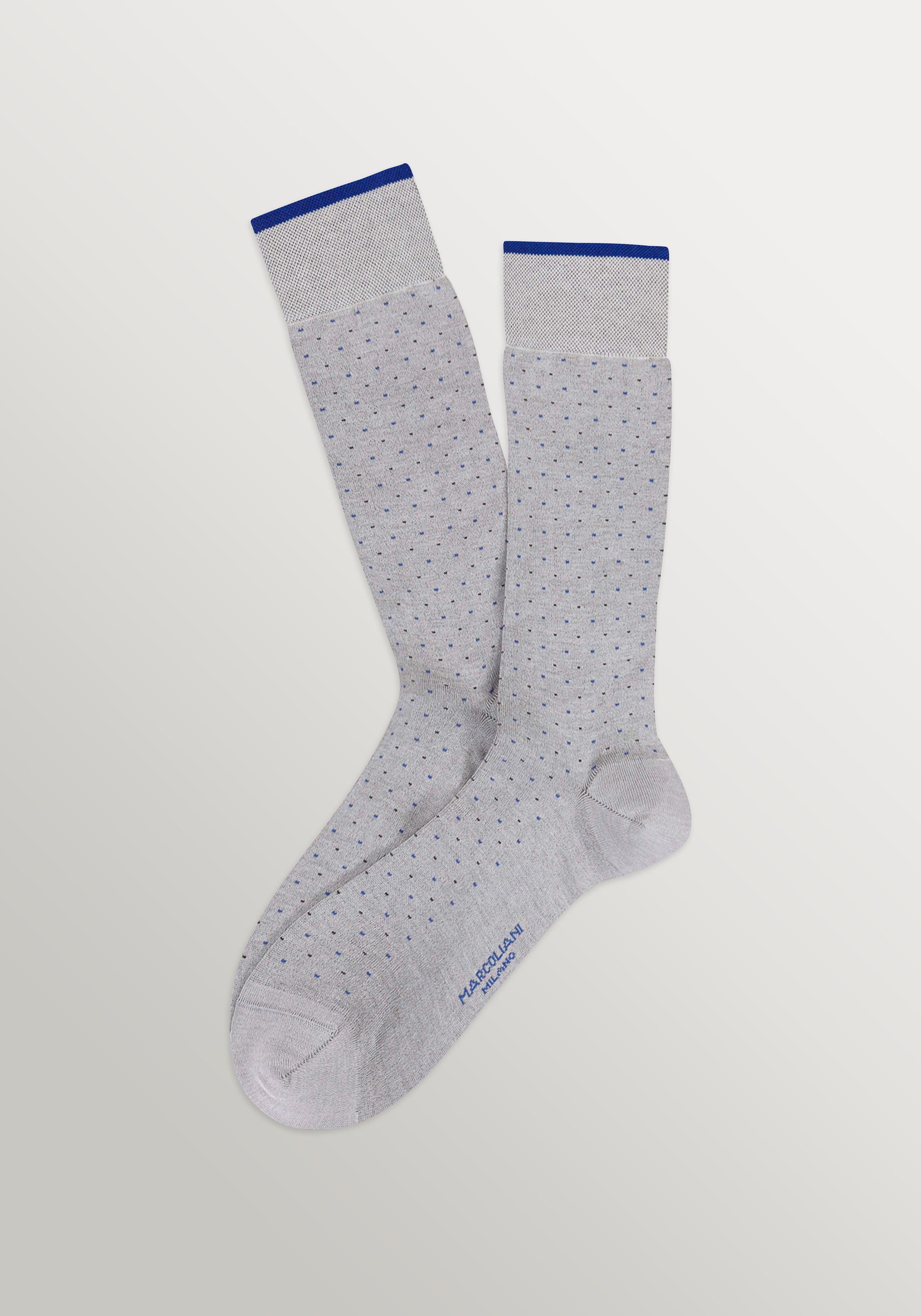 Marcoliani Pima Cotton Varese Point Socks - Beige