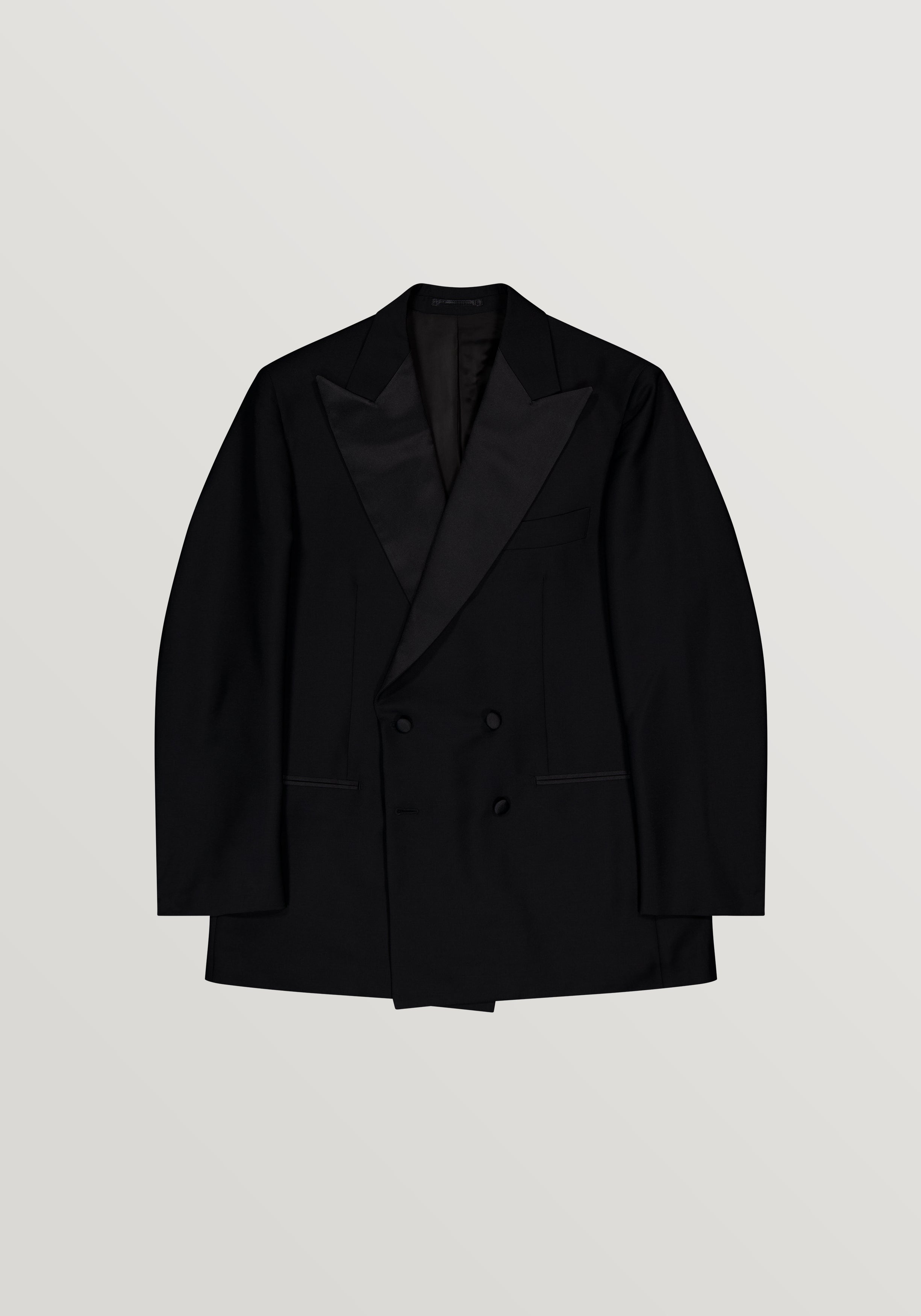 Mercer Double-Breasted Tuxedo - Black