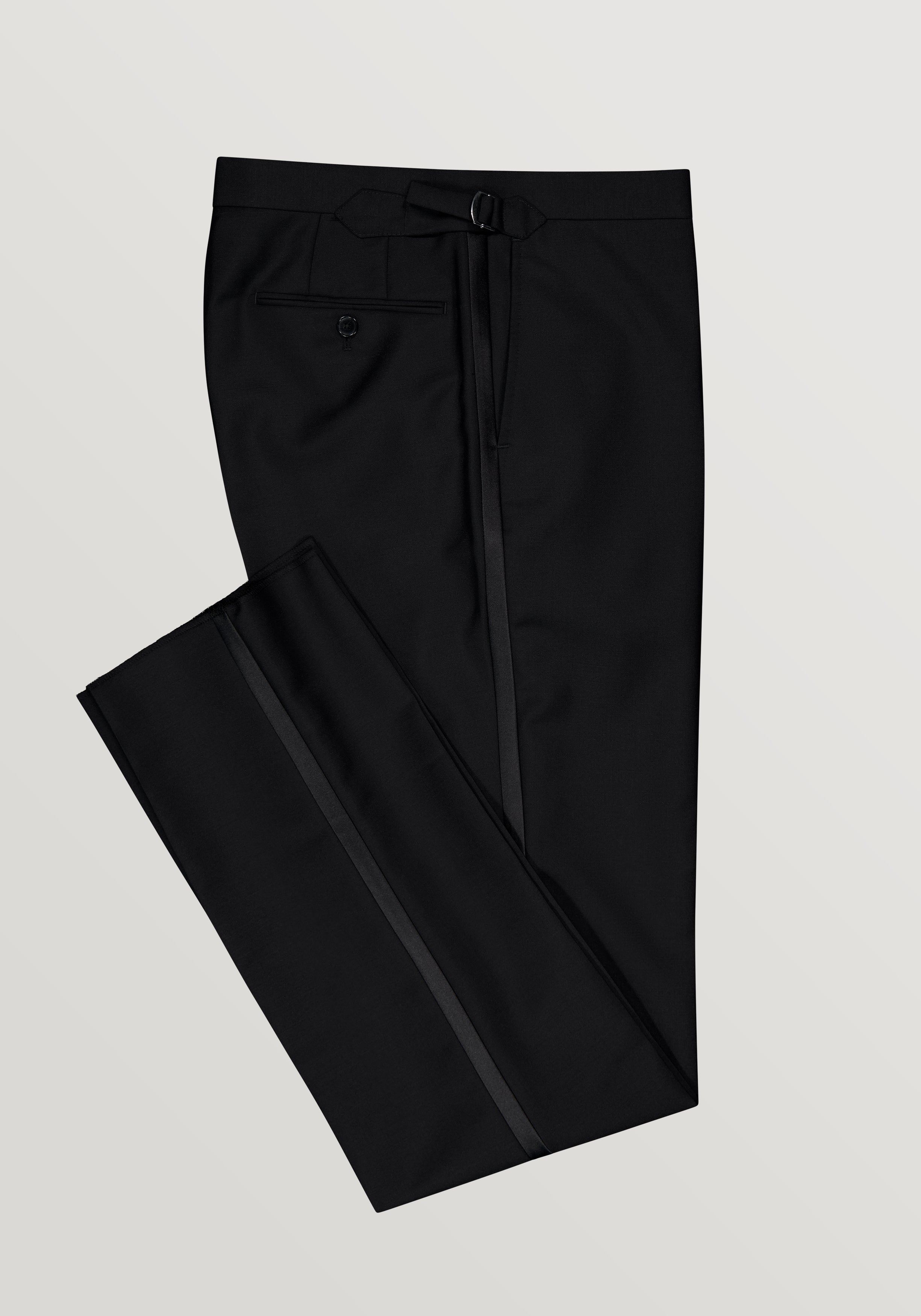 Mercer Double-Breasted Tuxedo - Black