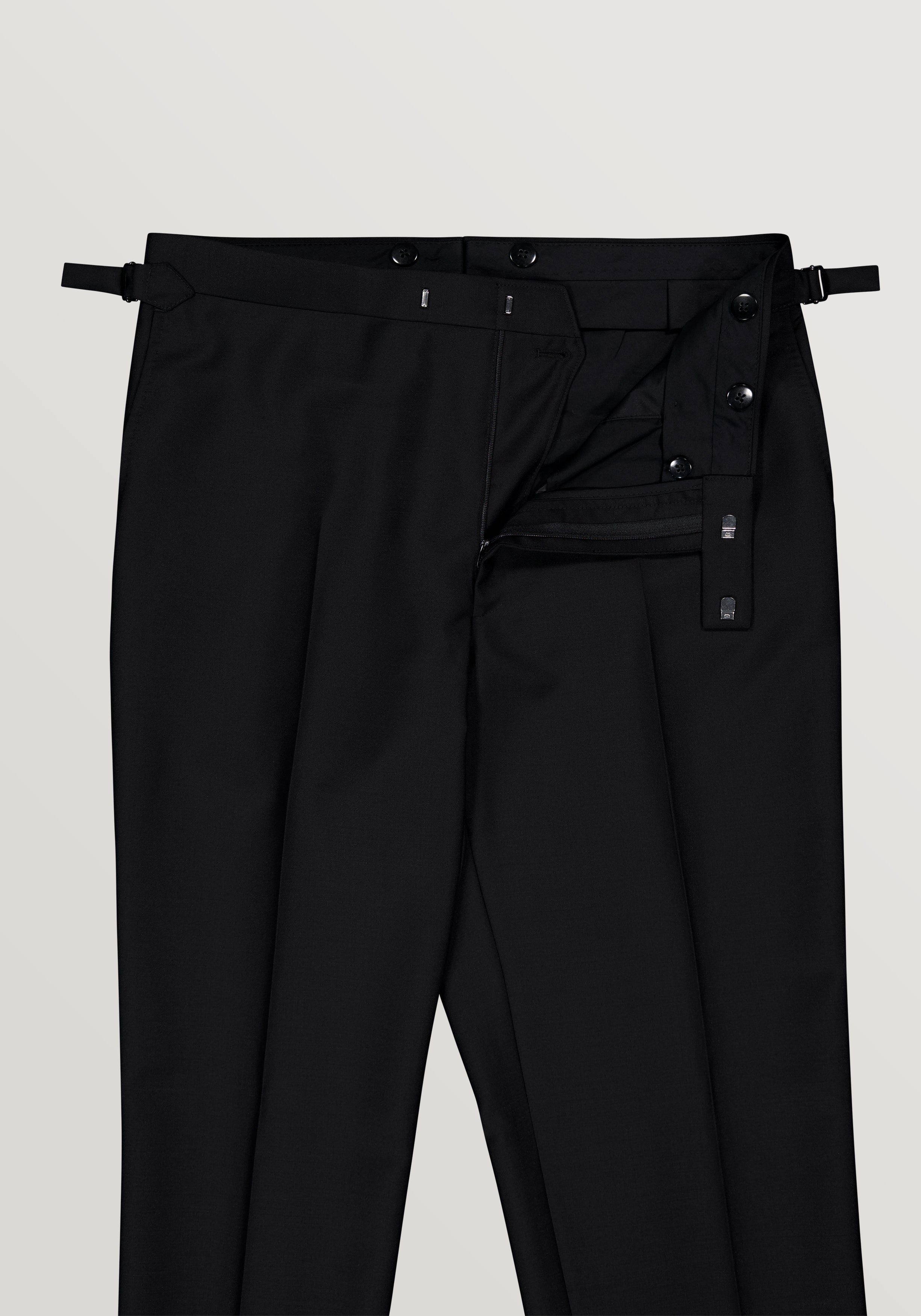 Mercer Double-Breasted Tuxedo - Black