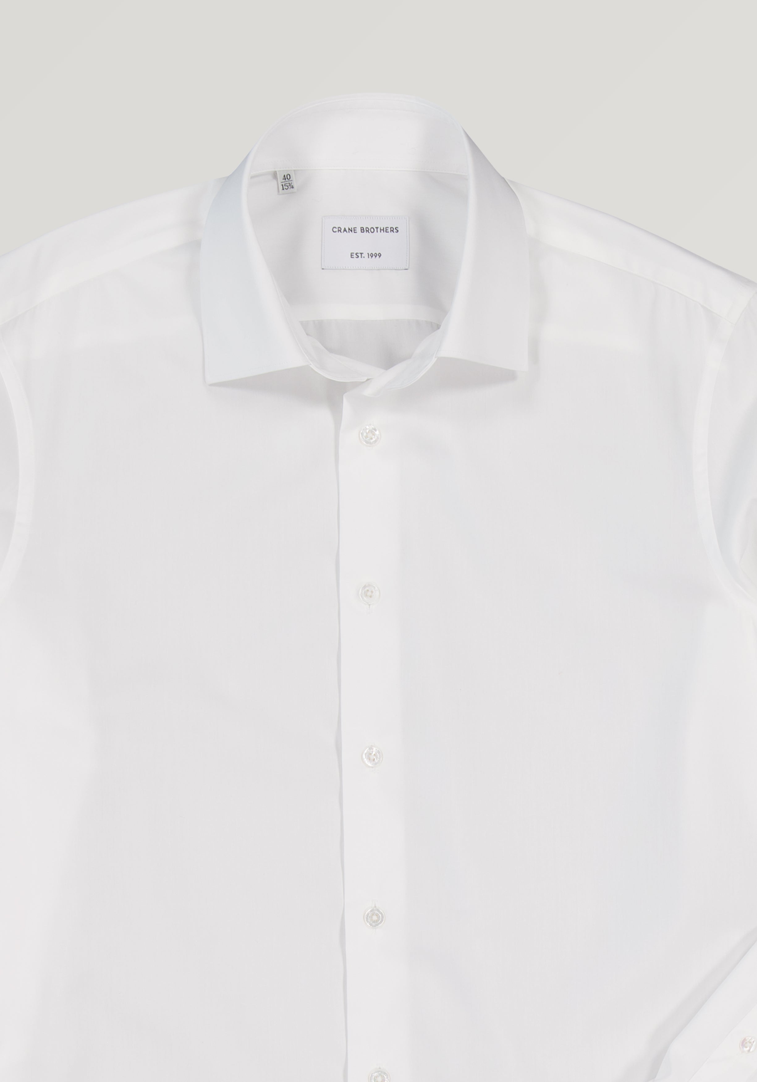 Meridian Shirt - White Poplin