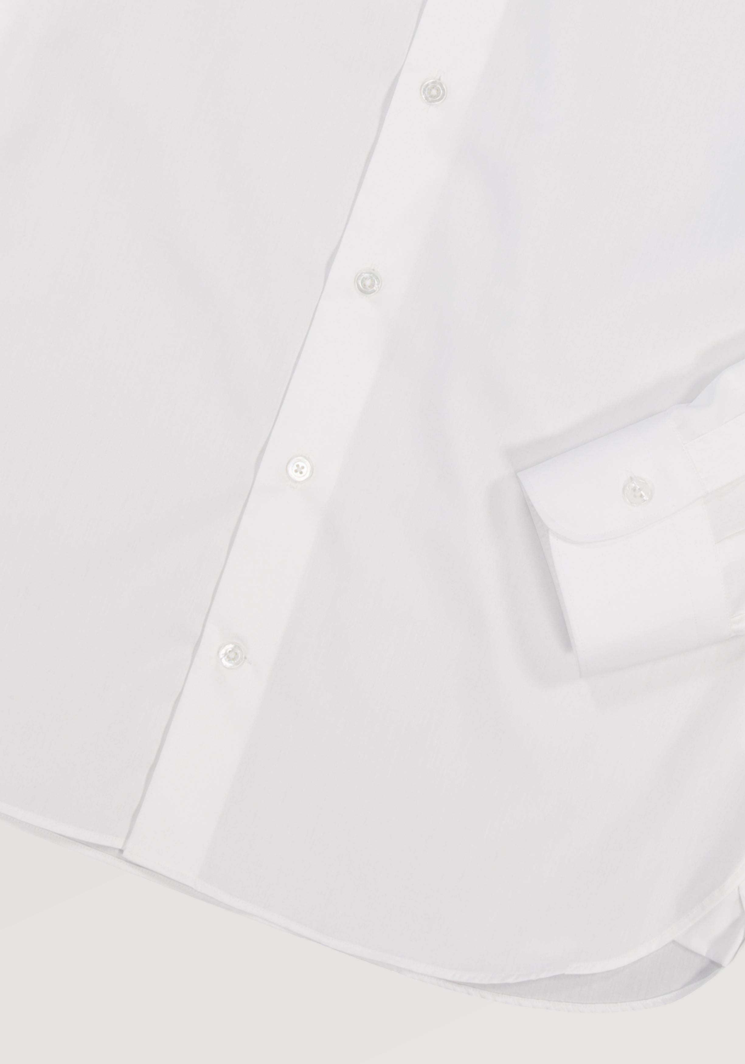 Meridian Shirt - White Poplin