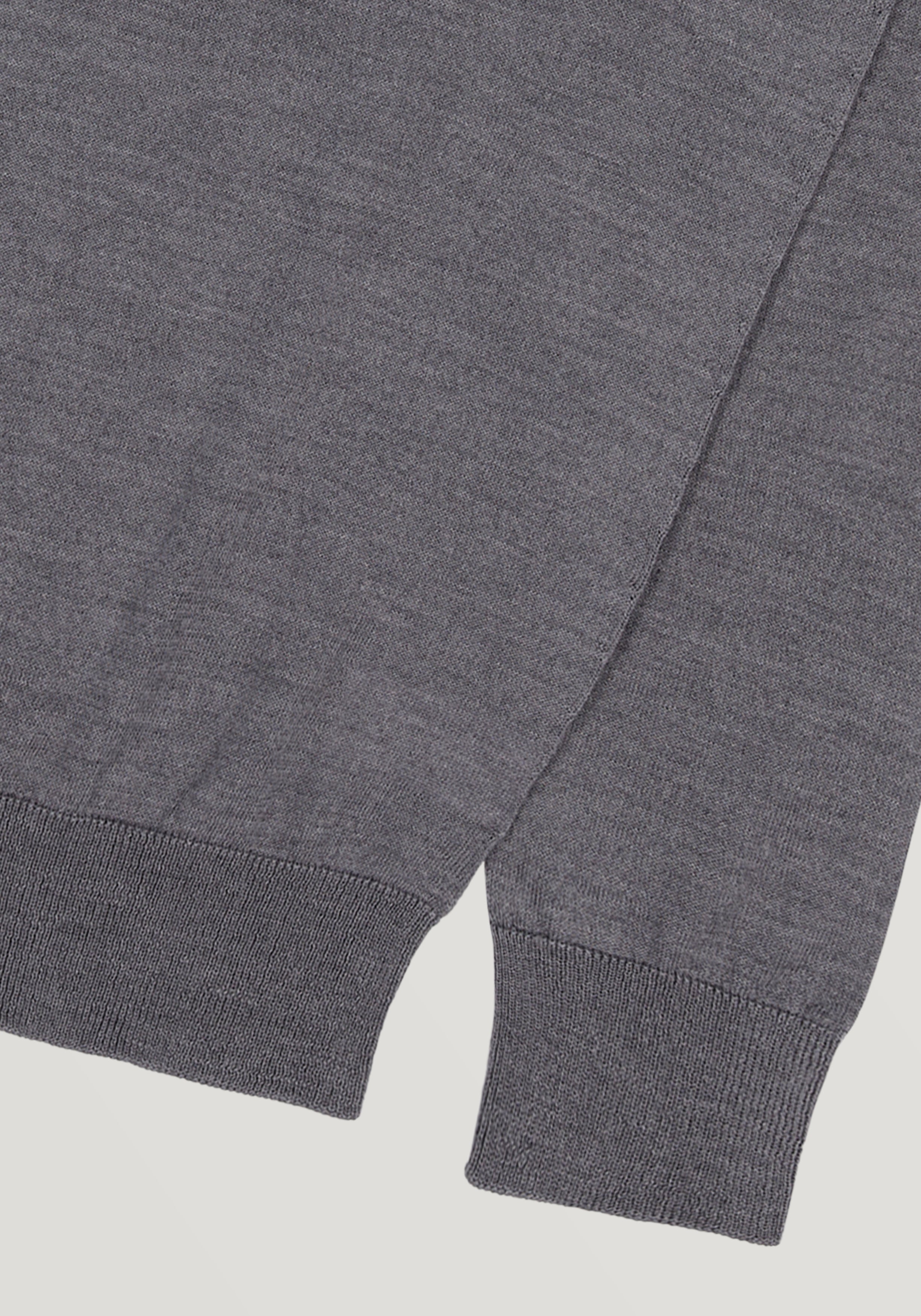 Lightweight Merino Crew Neck Sweater - Storm