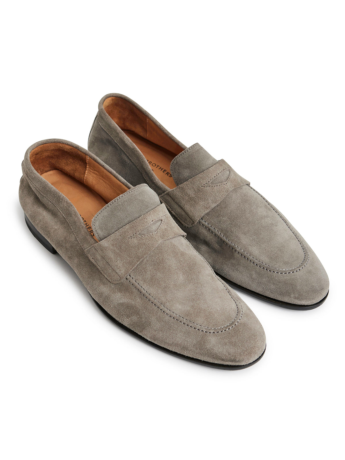 Suede Soft Loafer - Mid Grey