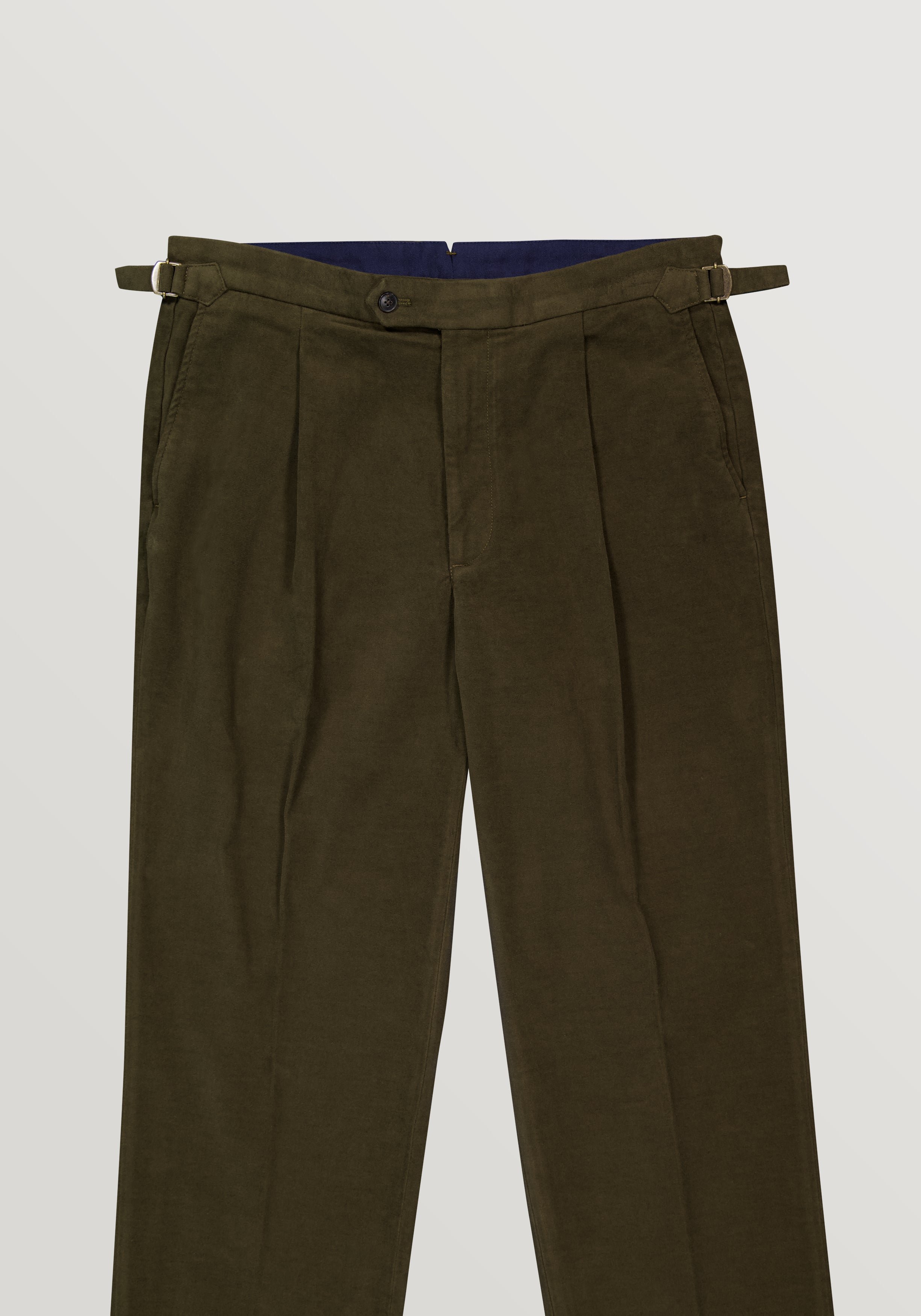 Moleskin Stretch Chino SAMPLE - Olive