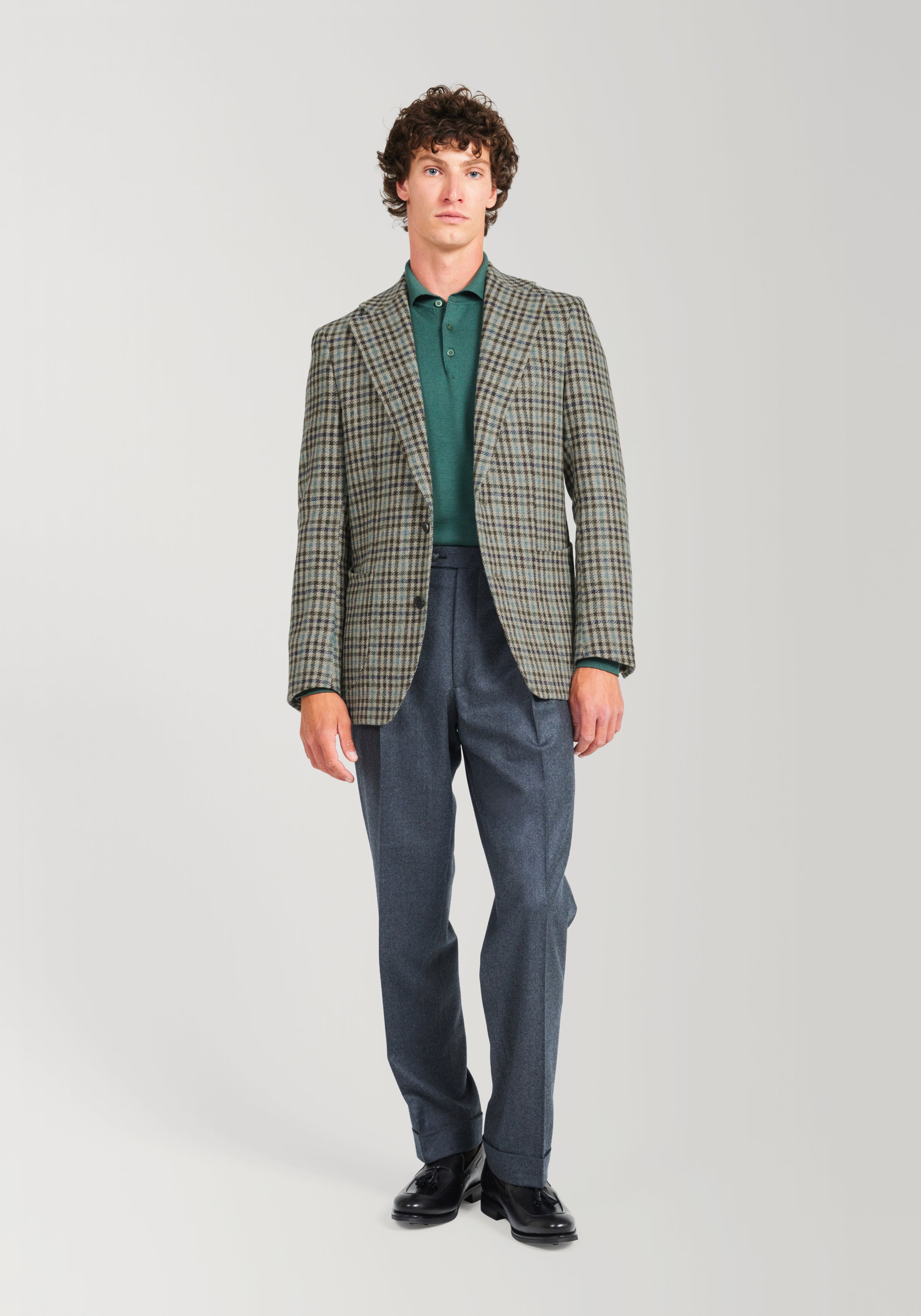 Tweed Jacket - Lichen