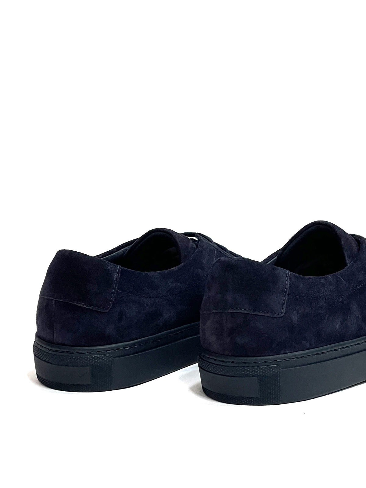 Midnight Perforated Suede Sneaker