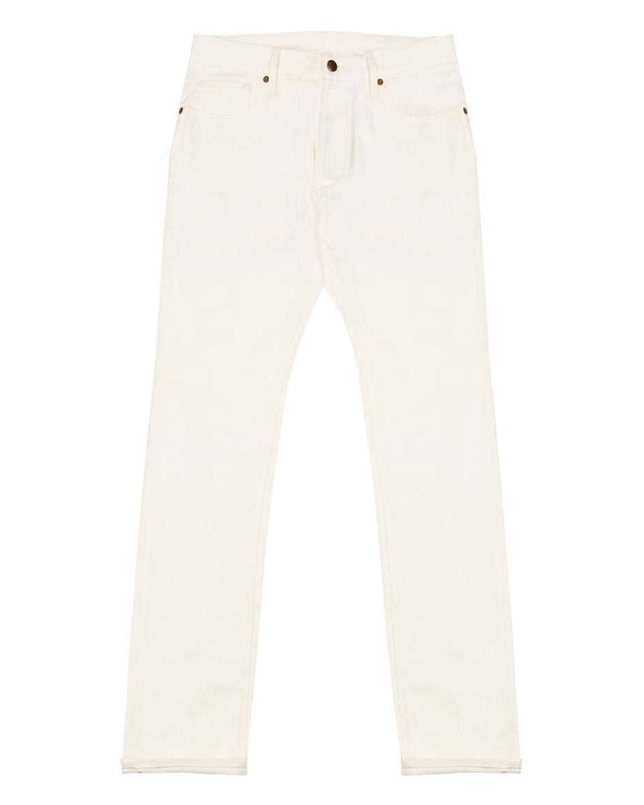 Stretch Denim Jeans  - Off-White LUCKY LAST