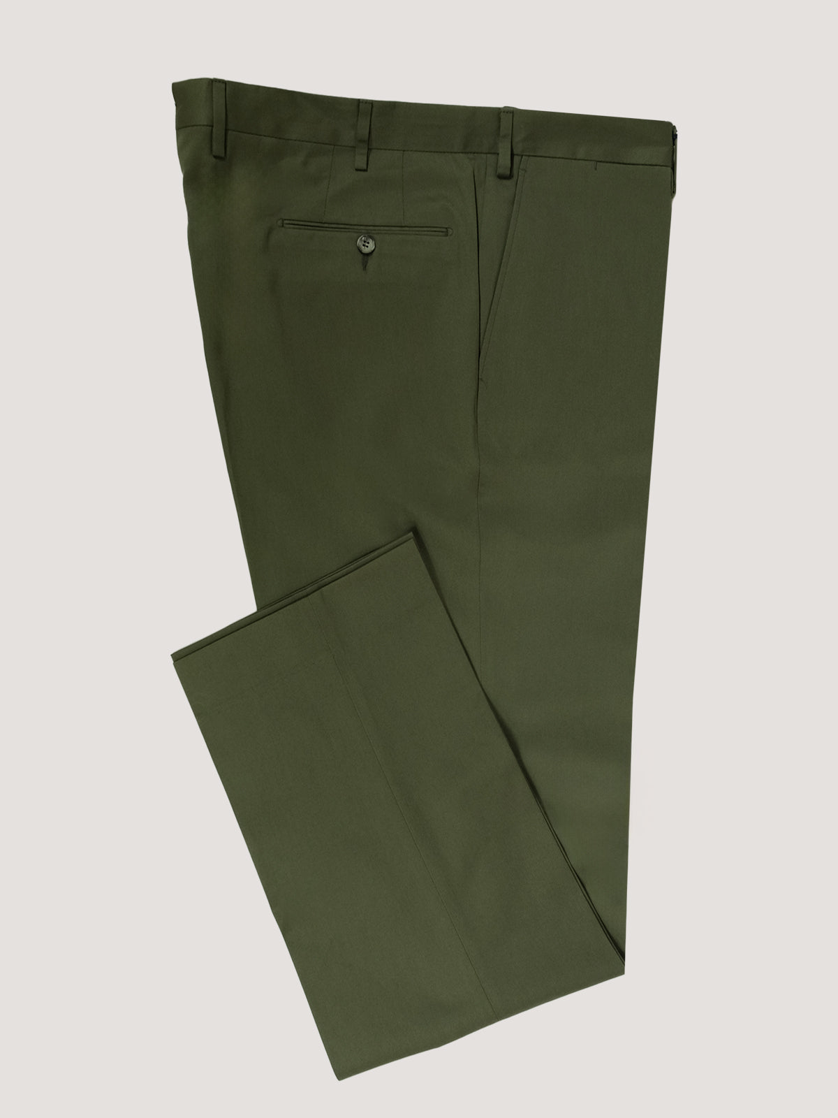 Olive Cotton Chino - Production Sample