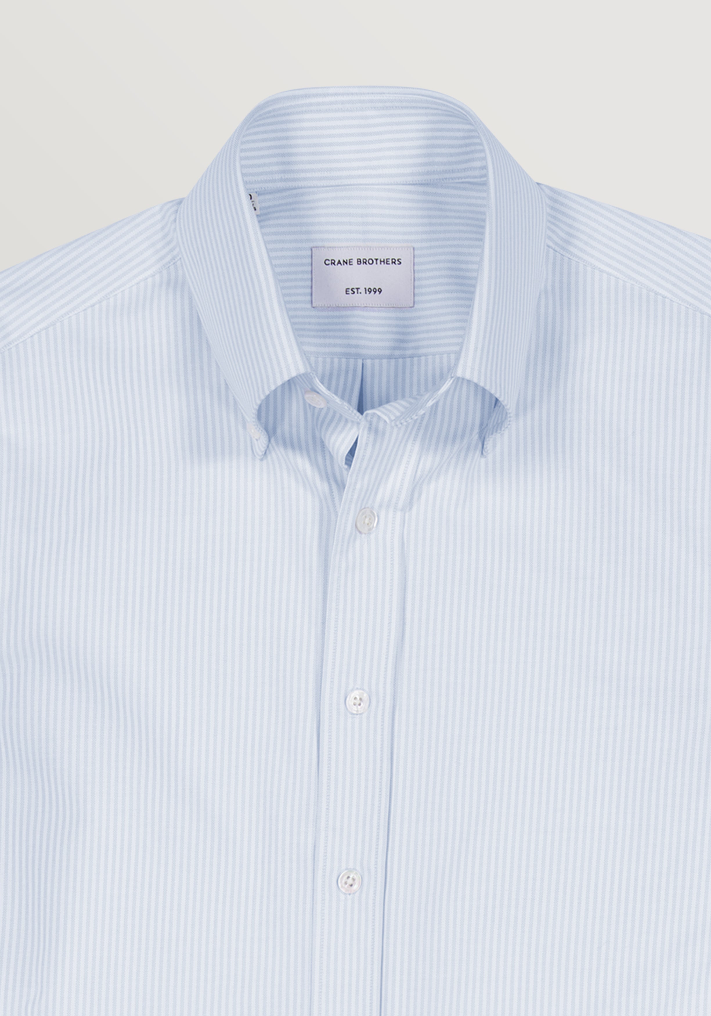 Oxford Stripe Shirt - Blue