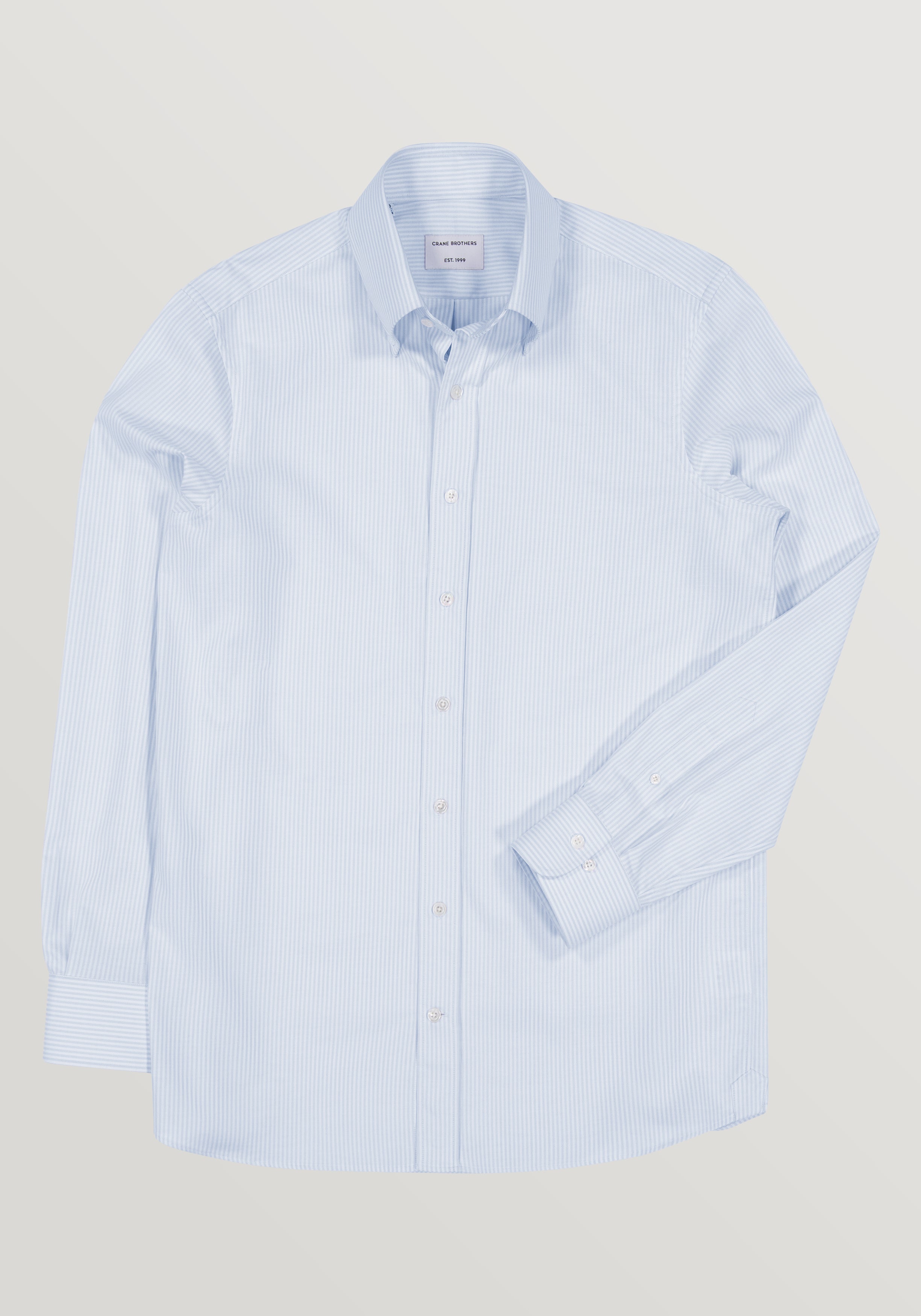 Oxford Stripe Shirt - Blue