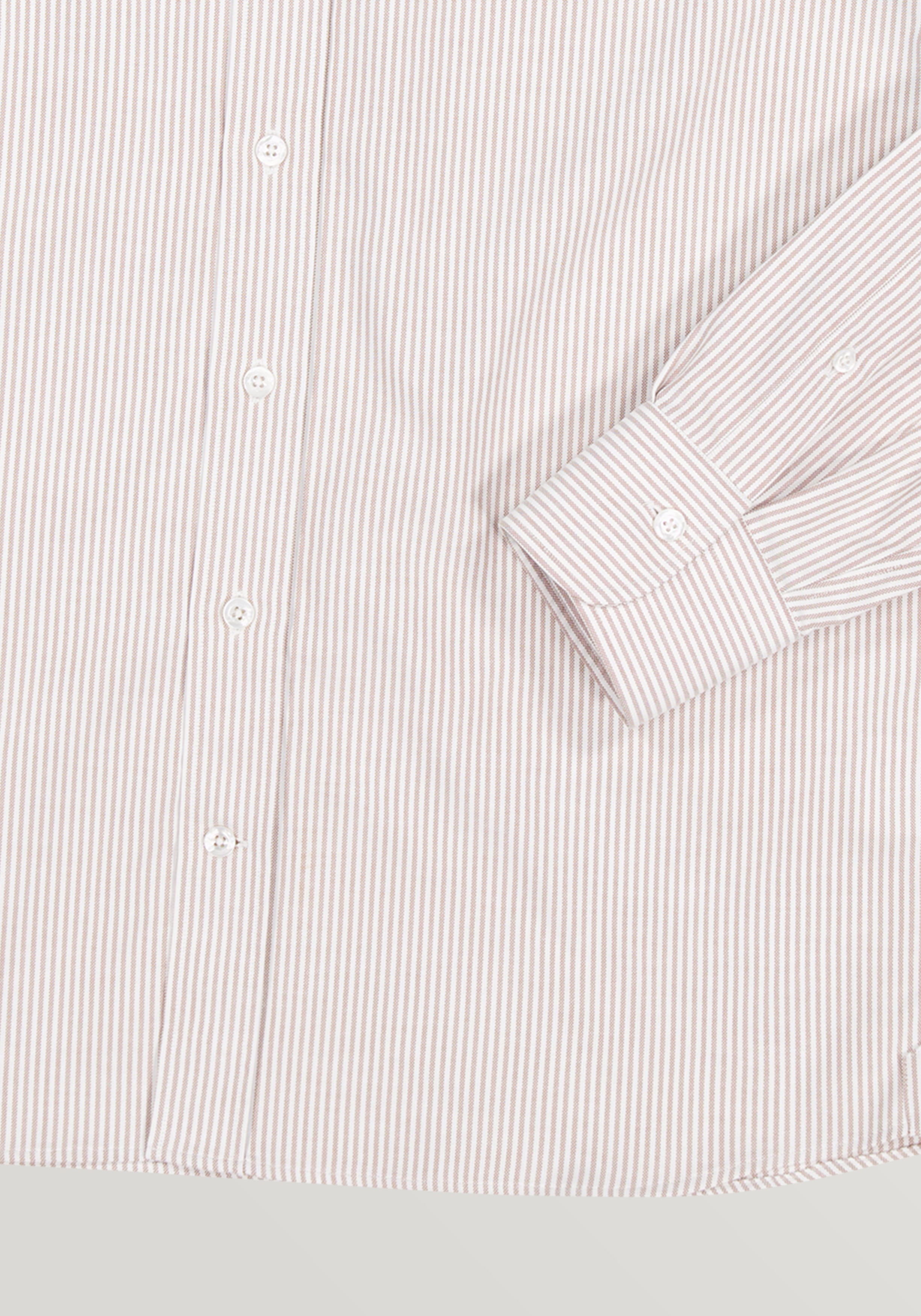 Oxford Stripe Shirt - Caramel