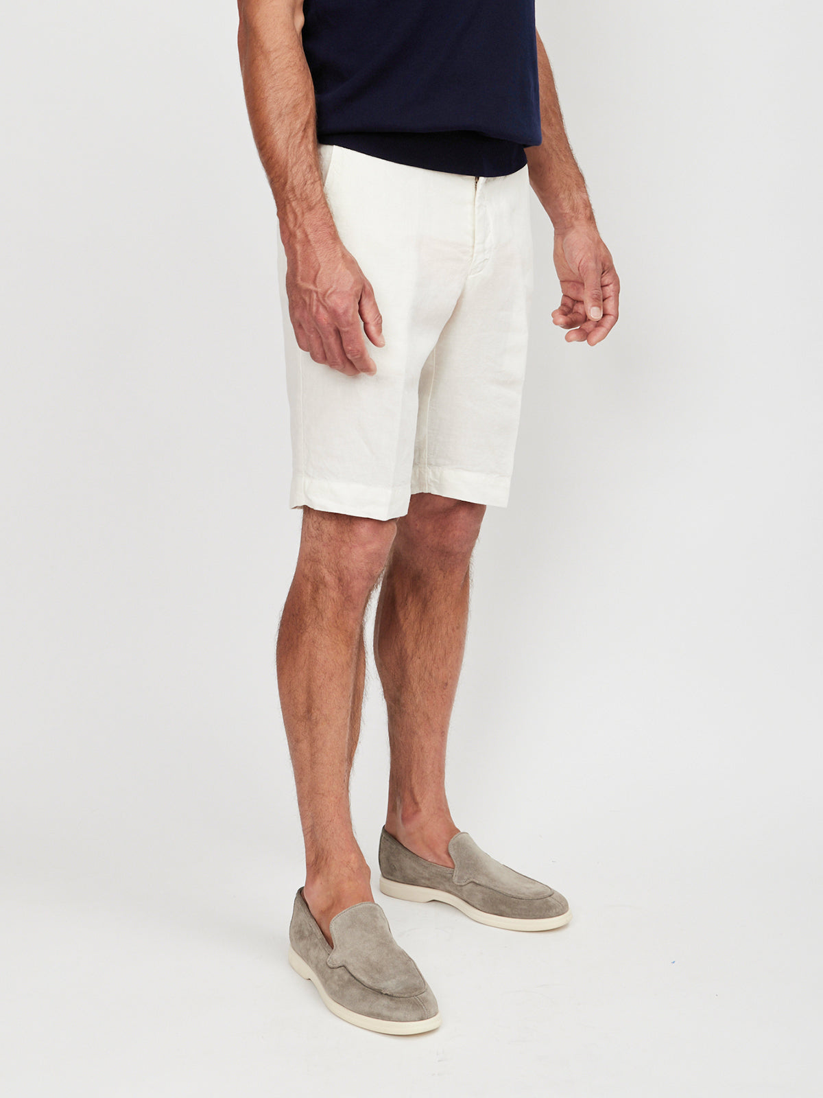 Pearl Linen Shorts - LUCKY LAST