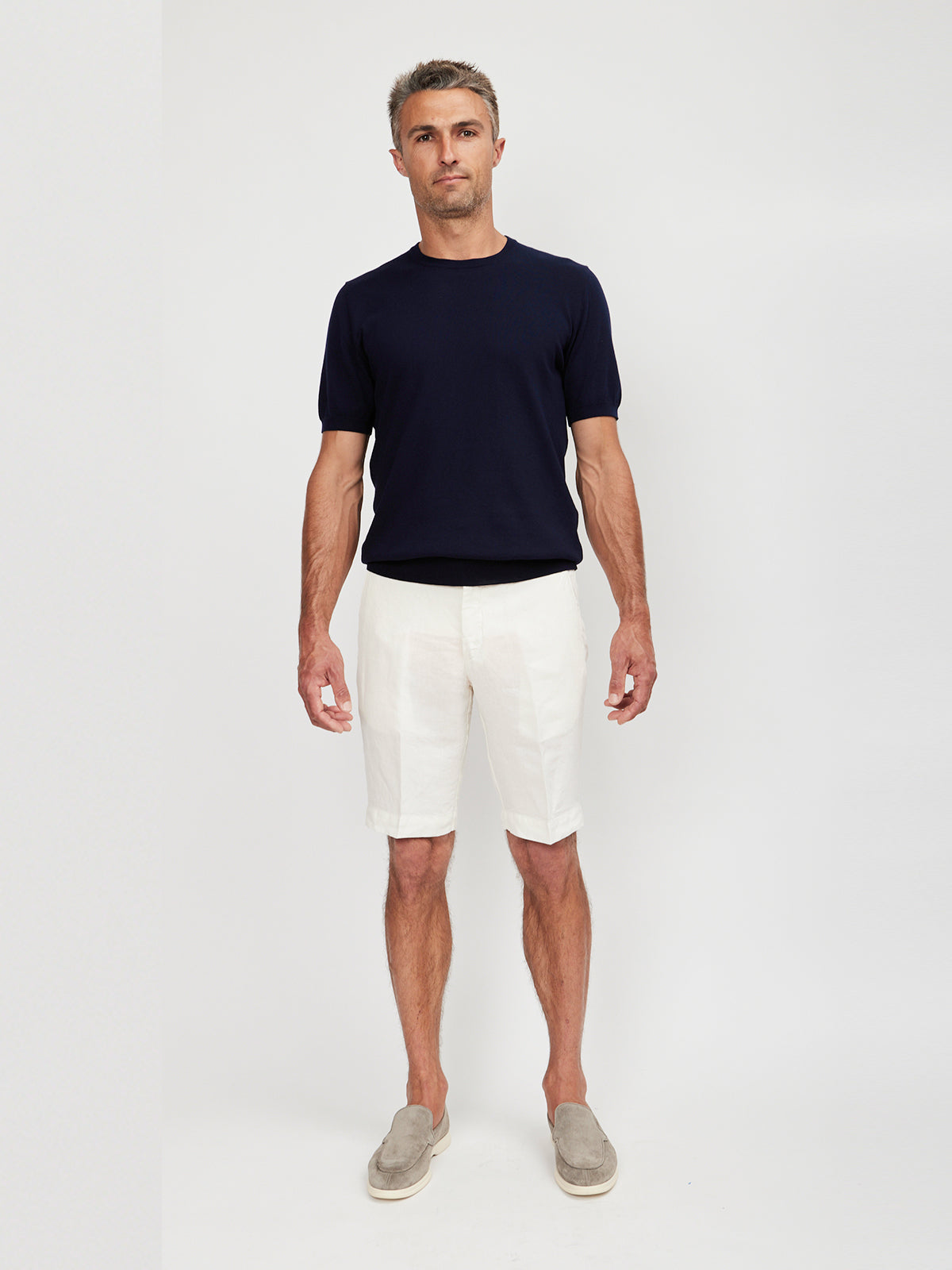 Pearl Linen Shorts - LUCKY LAST