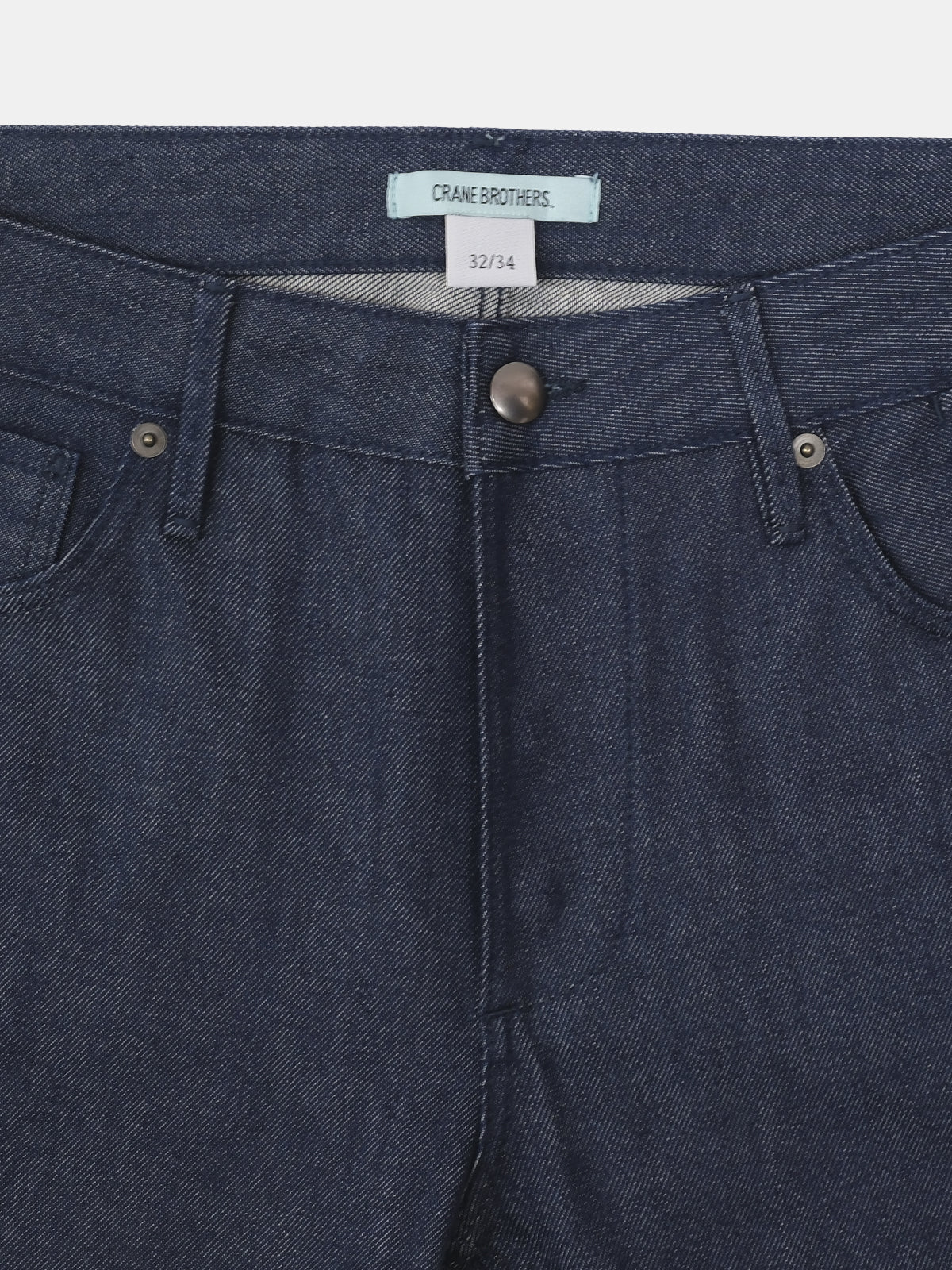 Rigid Denim Jeans - Dark Blue