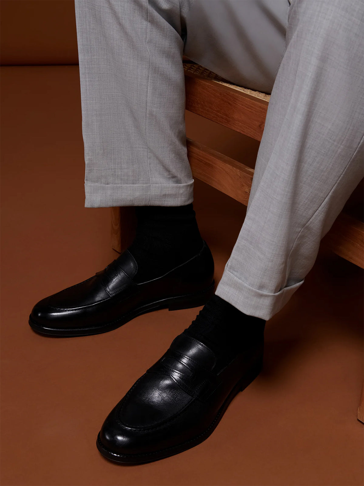 Christian Kimber Russell Classic Loafer - Chocolate Grain