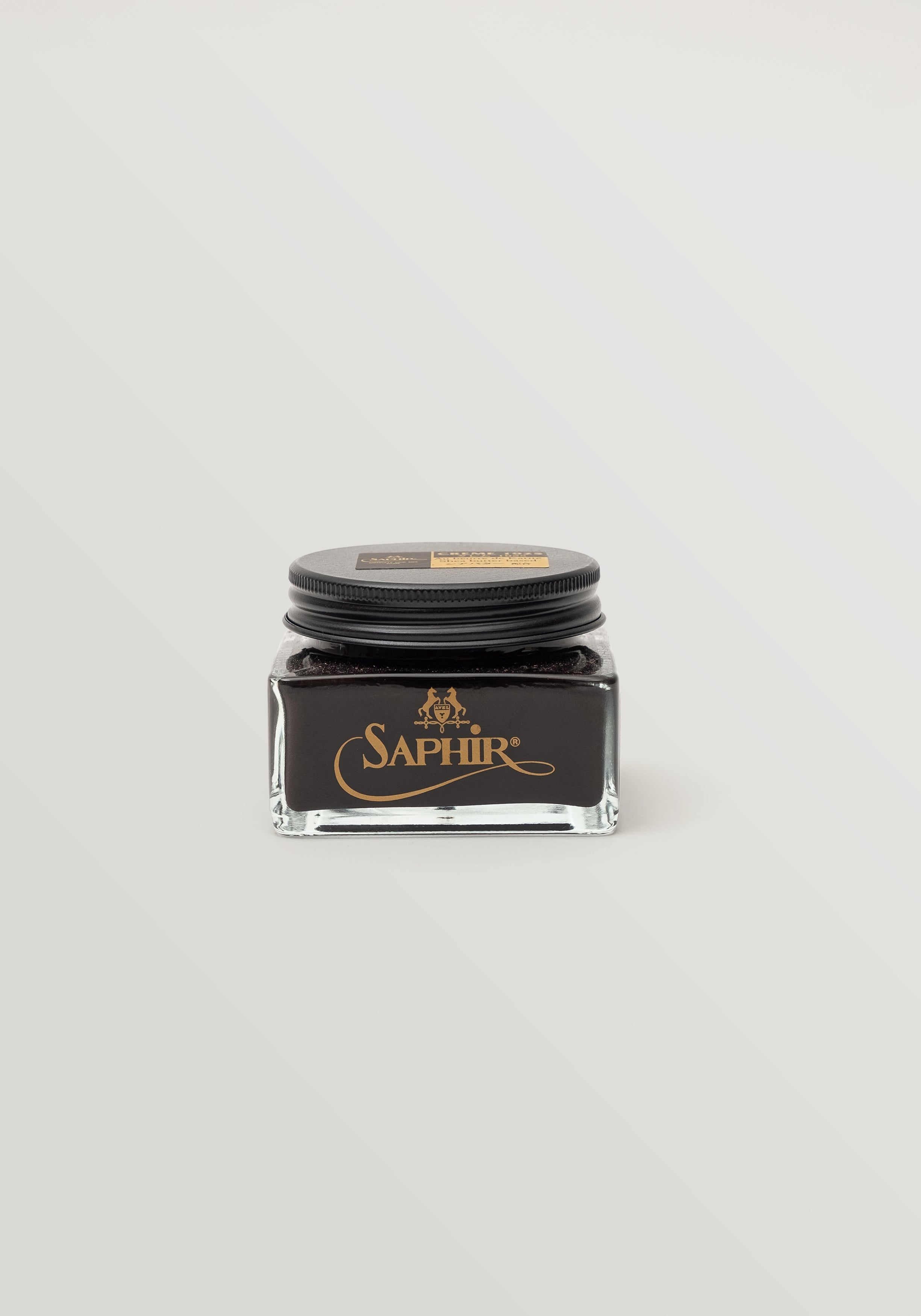 Saphir Medaille d'Or Creme Polish 75ml - Black