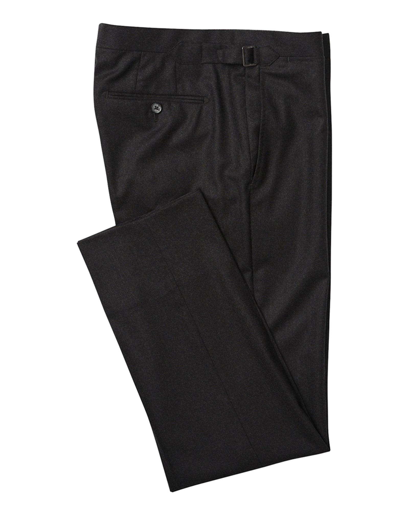 Flannel Trouser - Charcoal