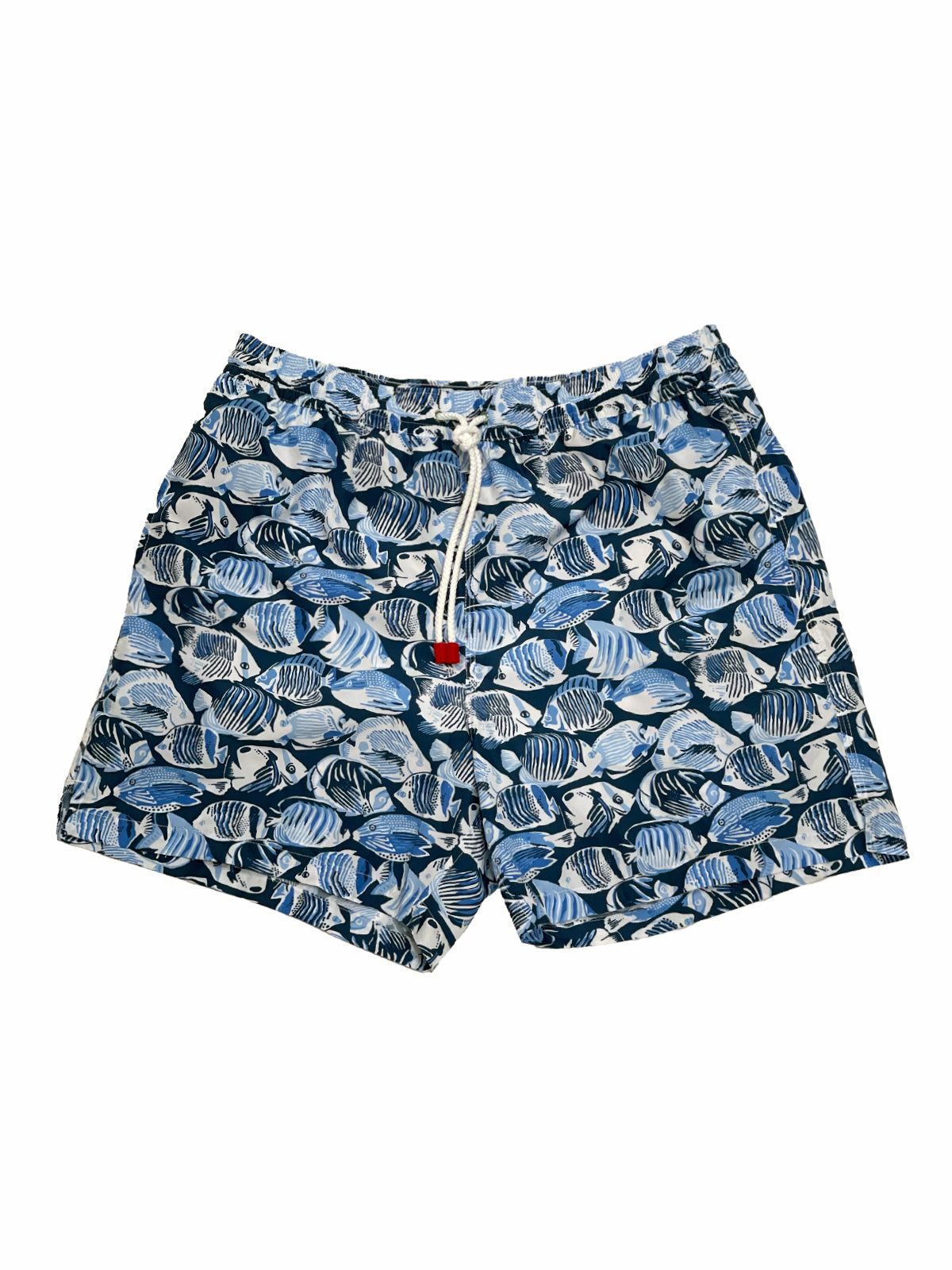 Tropical Fish Navy Swim Shorts - LUCKY LAST