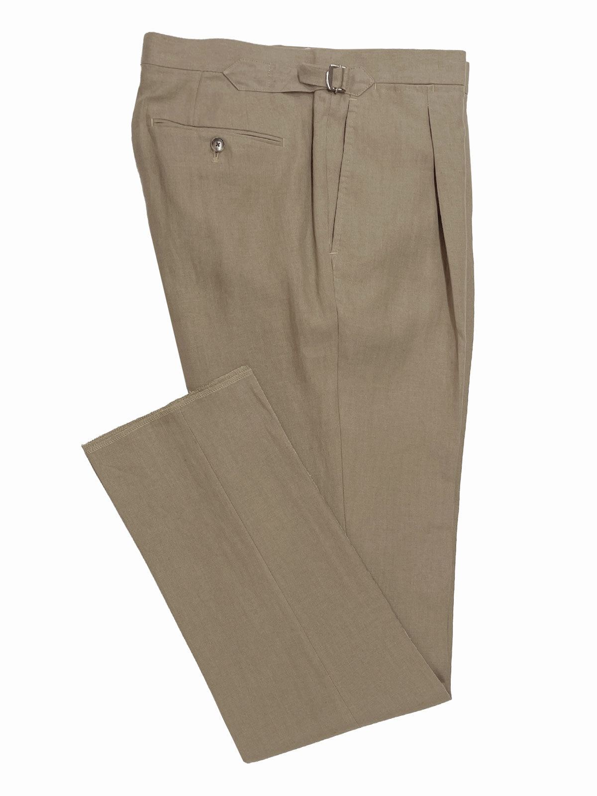Summer Linen Trouser - Drab