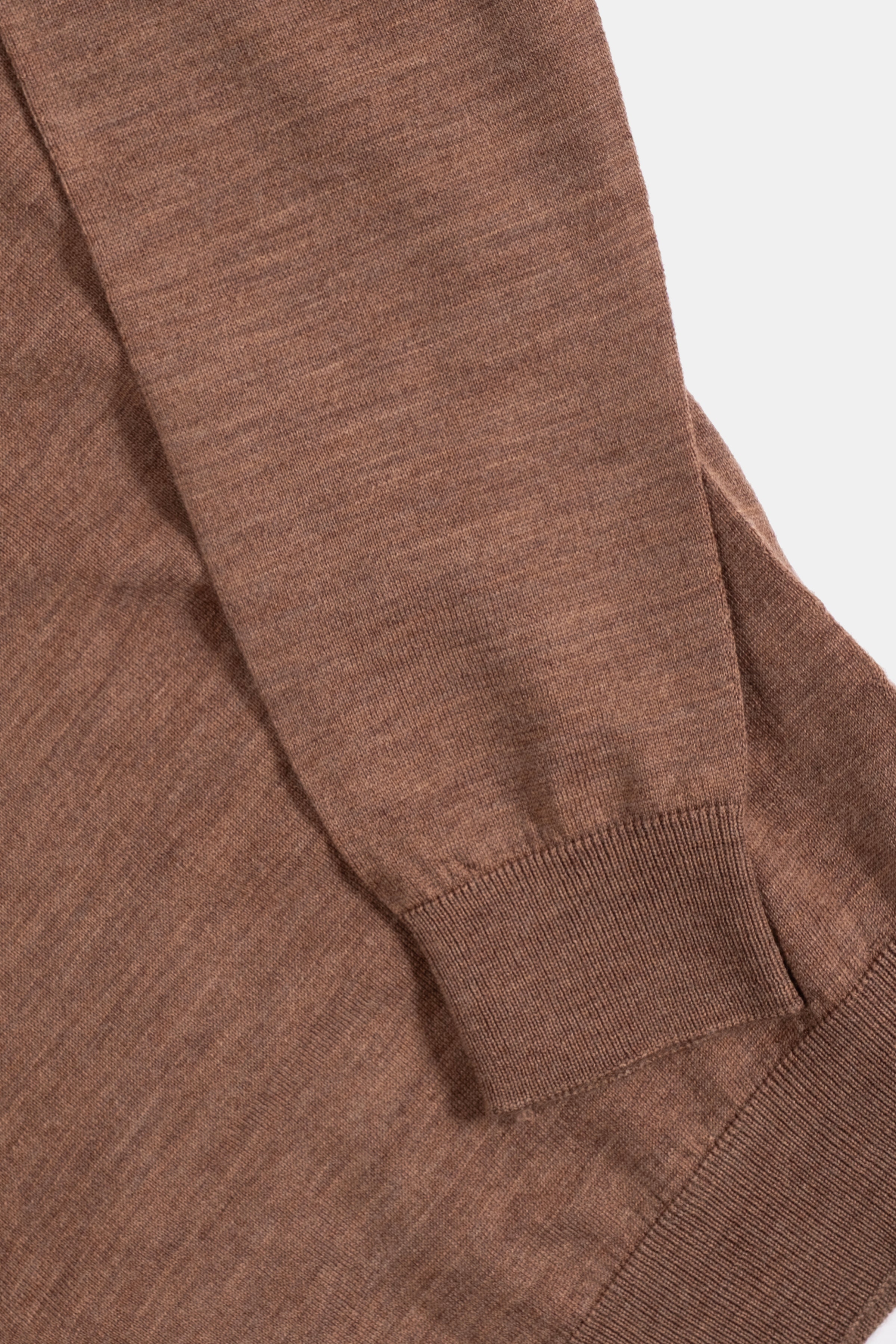 2 Ply Merino Crew Neck Sweater - Tussock