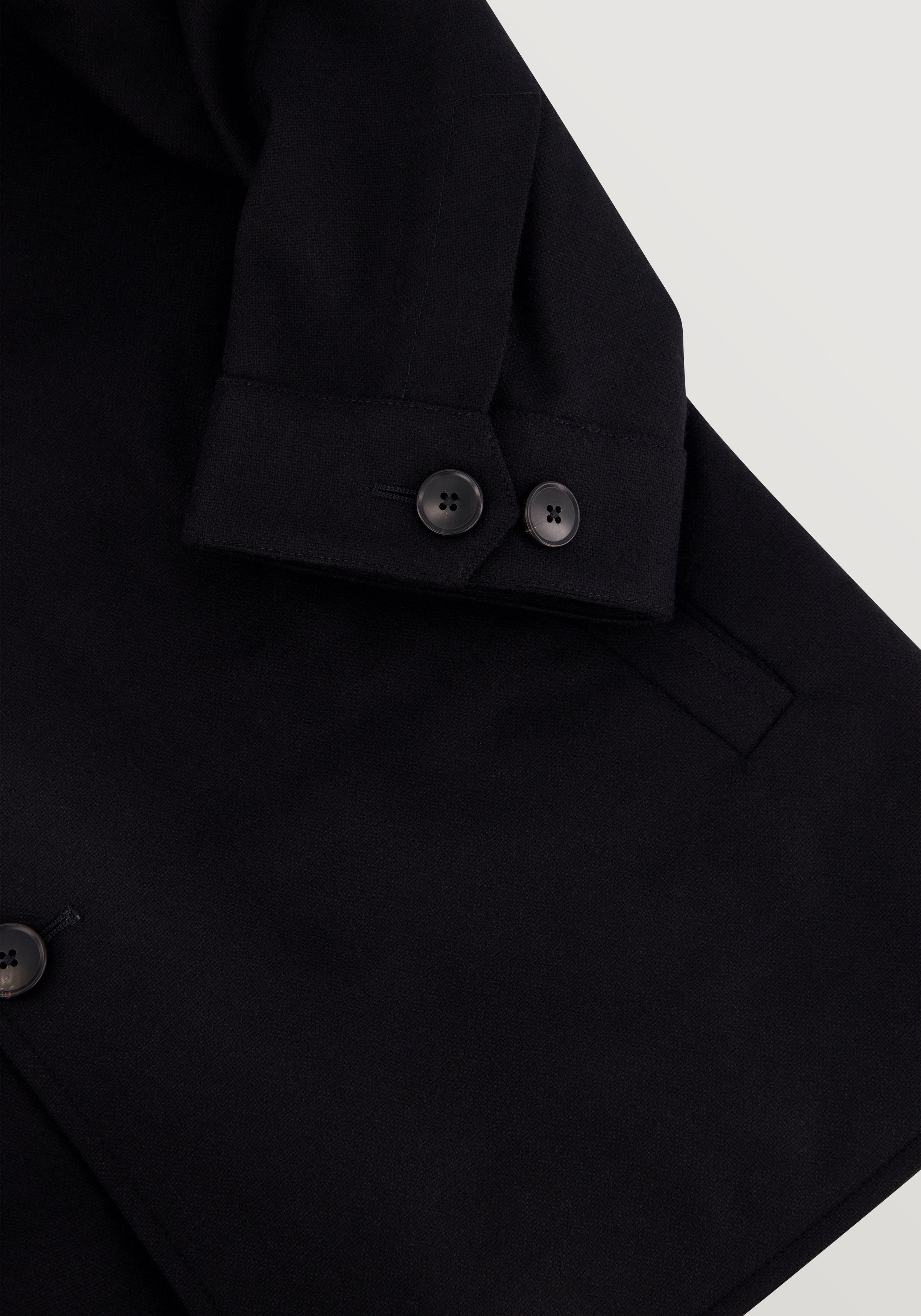 Tweed Chore Jacket - Black
