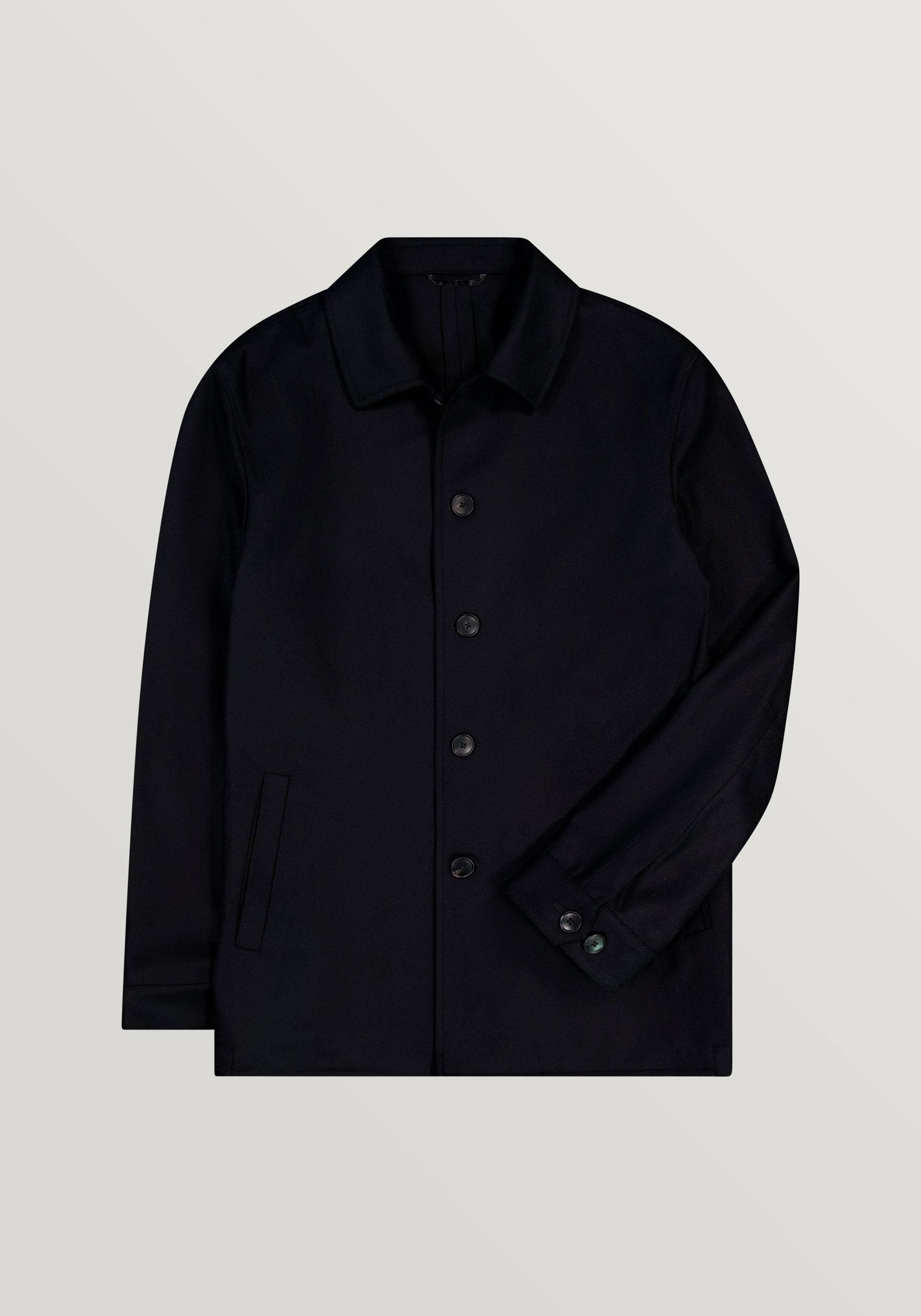 Tweed Chore Jacket - Black