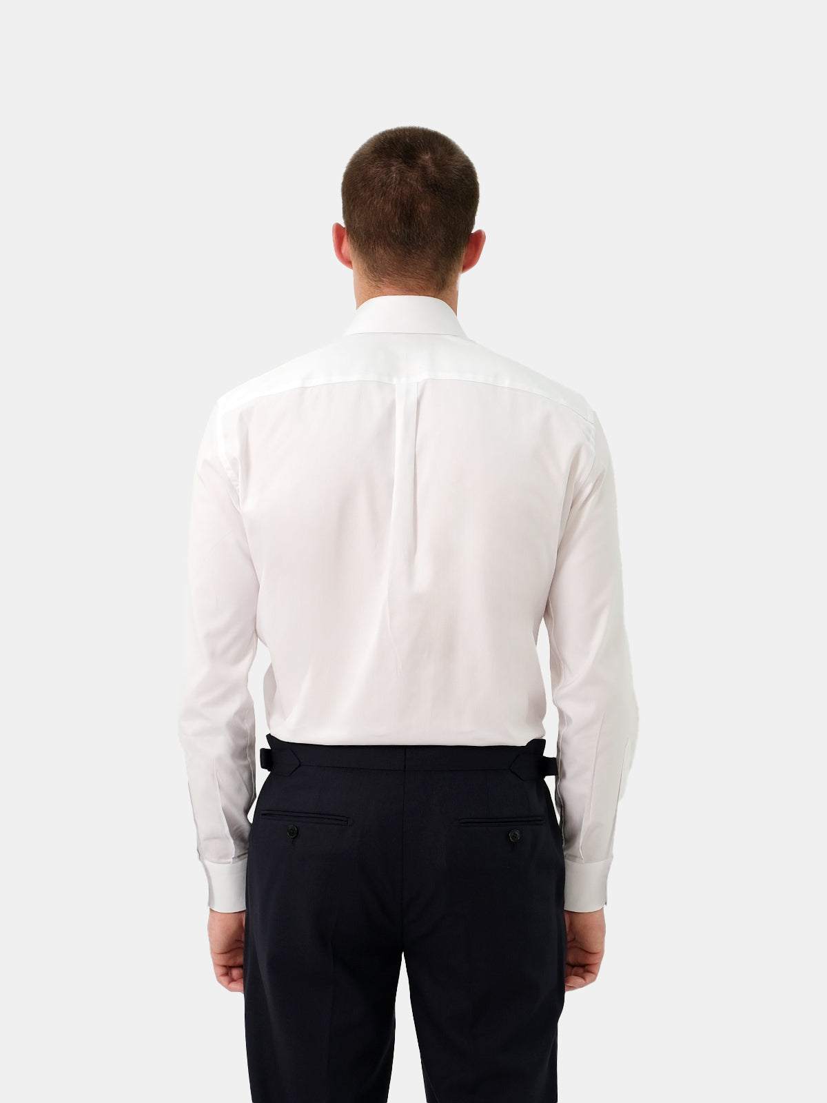 Lightweight Oxford  Button Down Shirt - White