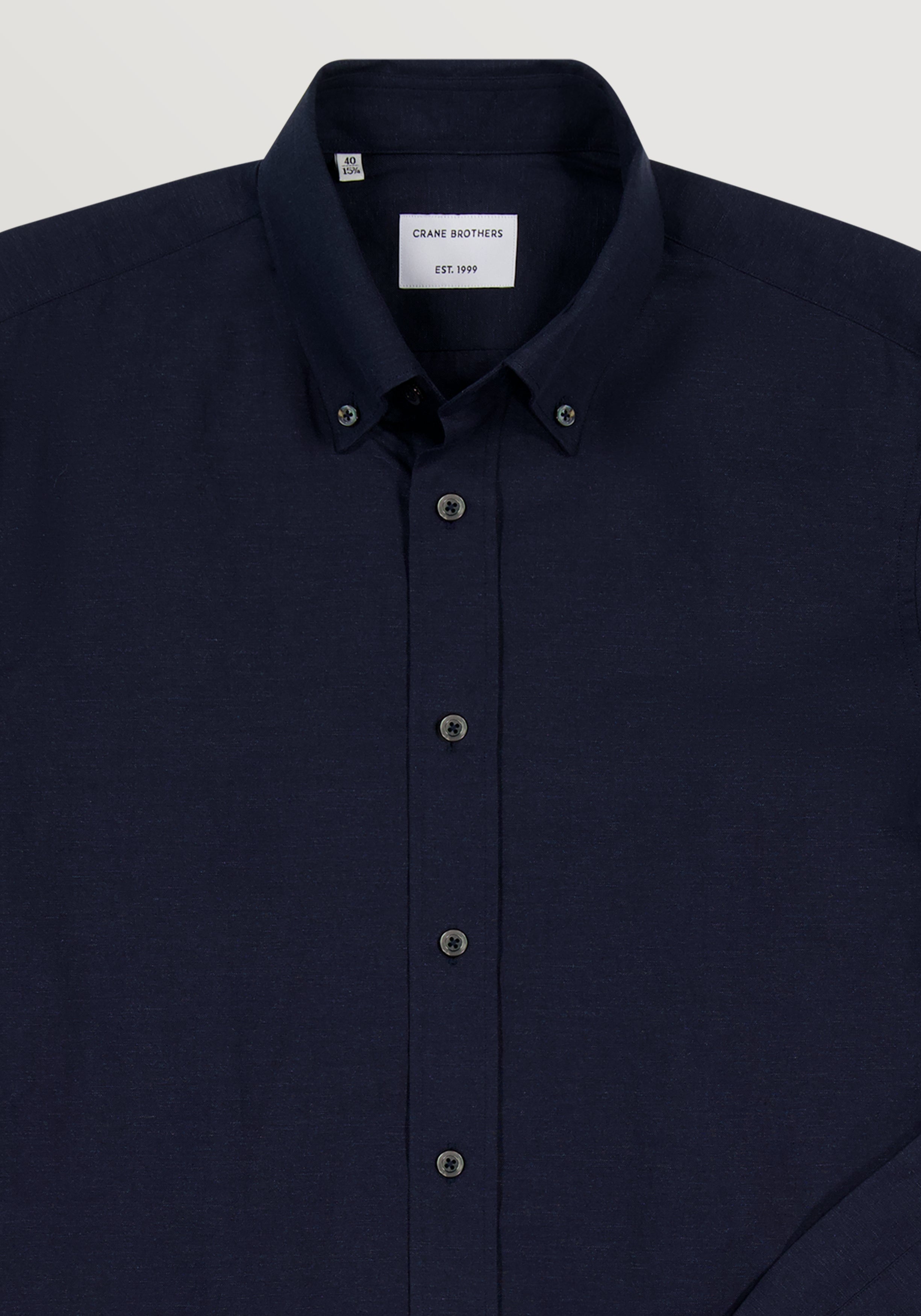 Whitmore Shirt - Navy Chambray