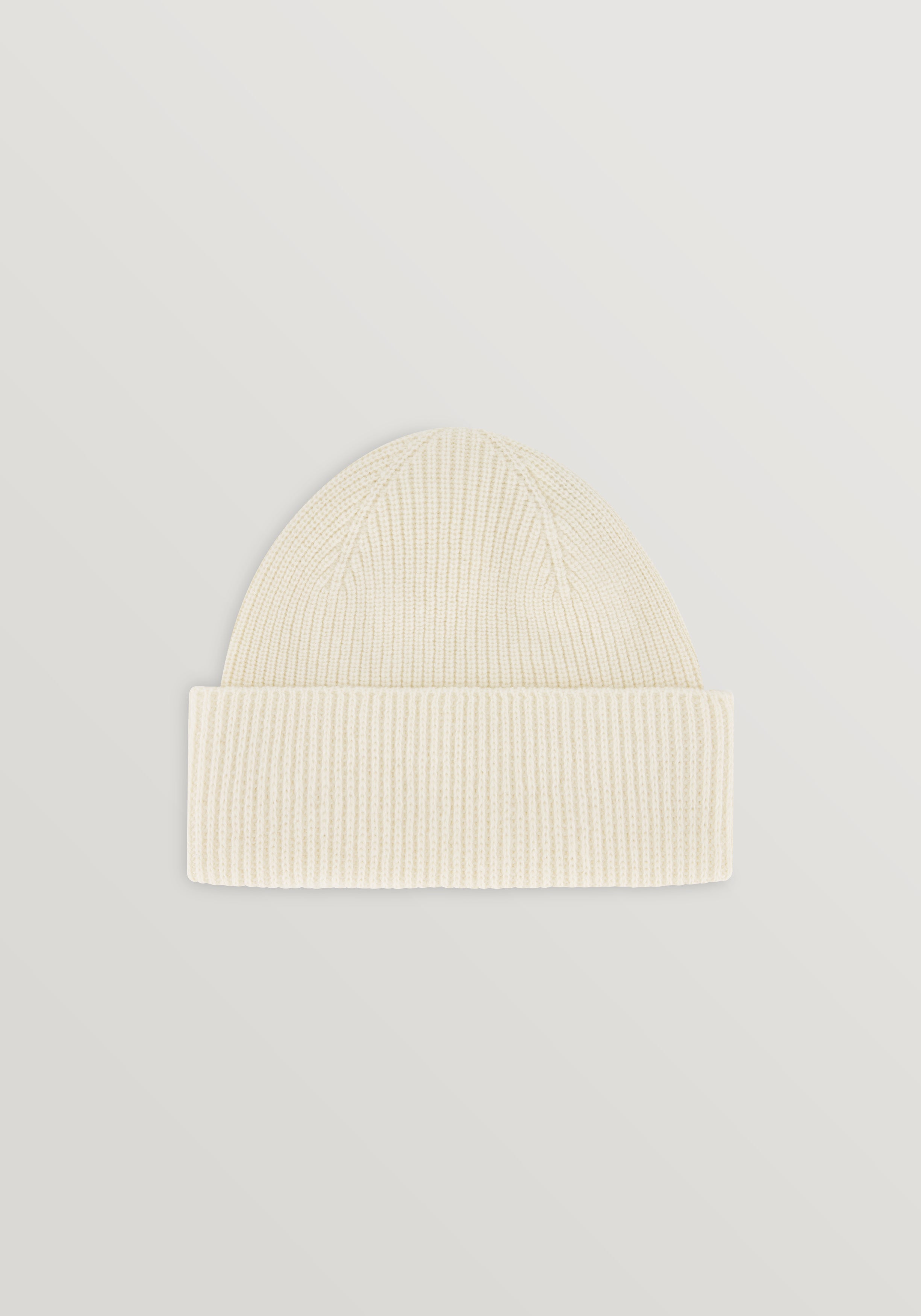 Wool & Cashmere Beanie - Ivory