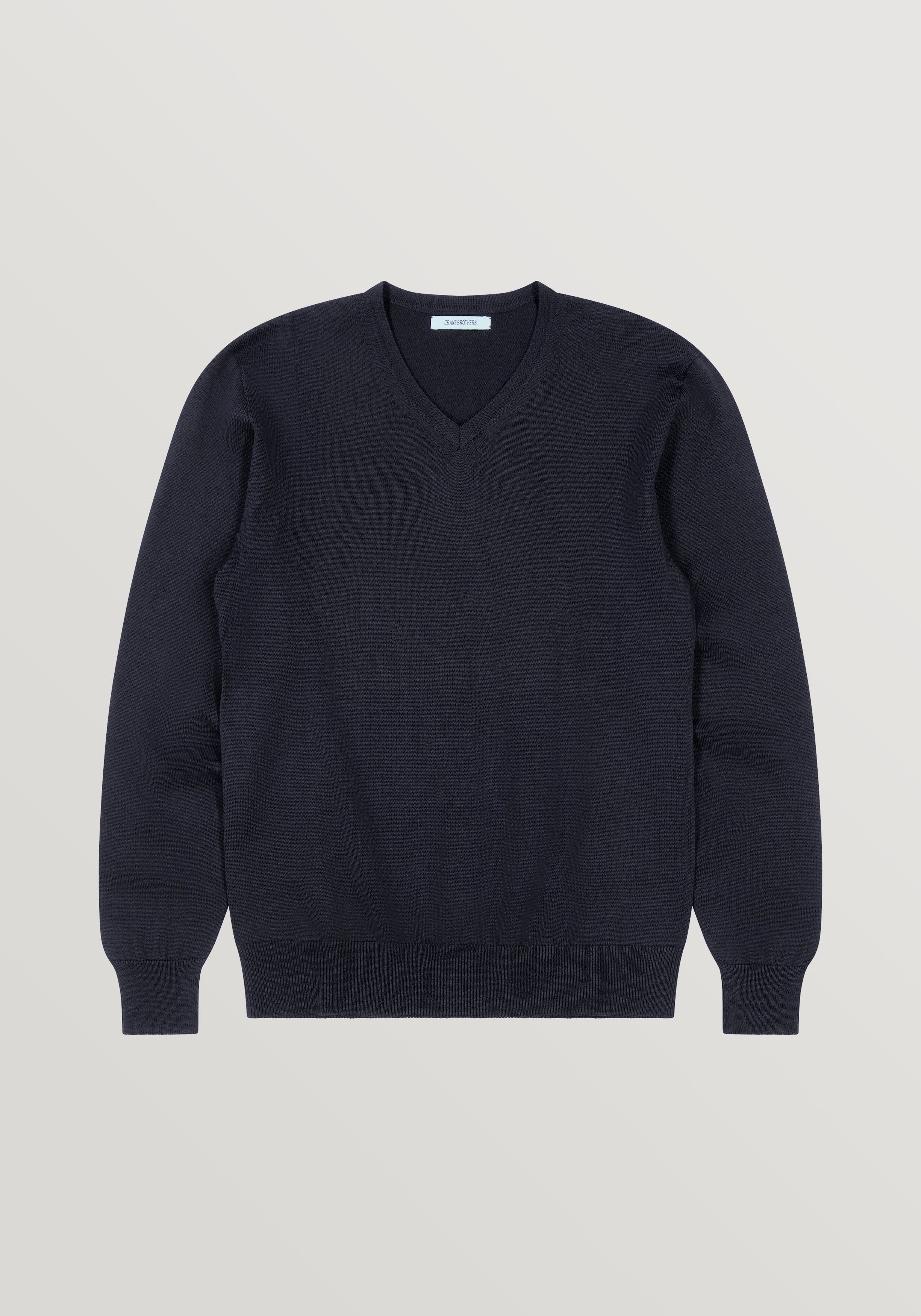 Worlingham V Neck Sweater - Navy