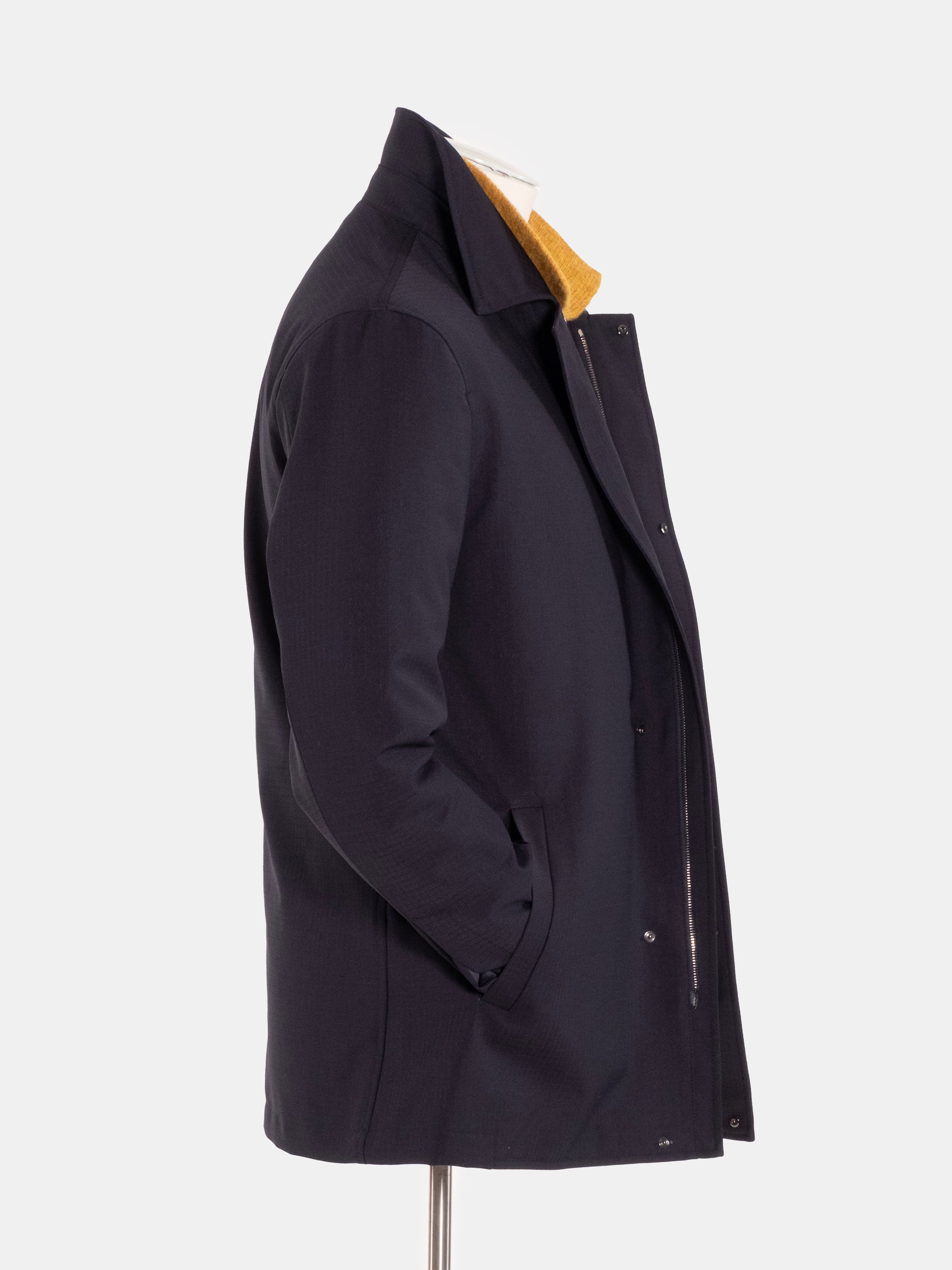 Zefiro Coat - Navy Ripstop