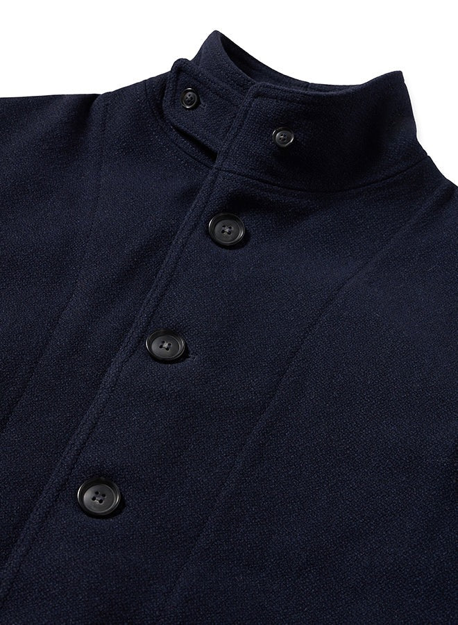 Fortela Seawolf Recycled Wool Jacket - Blue