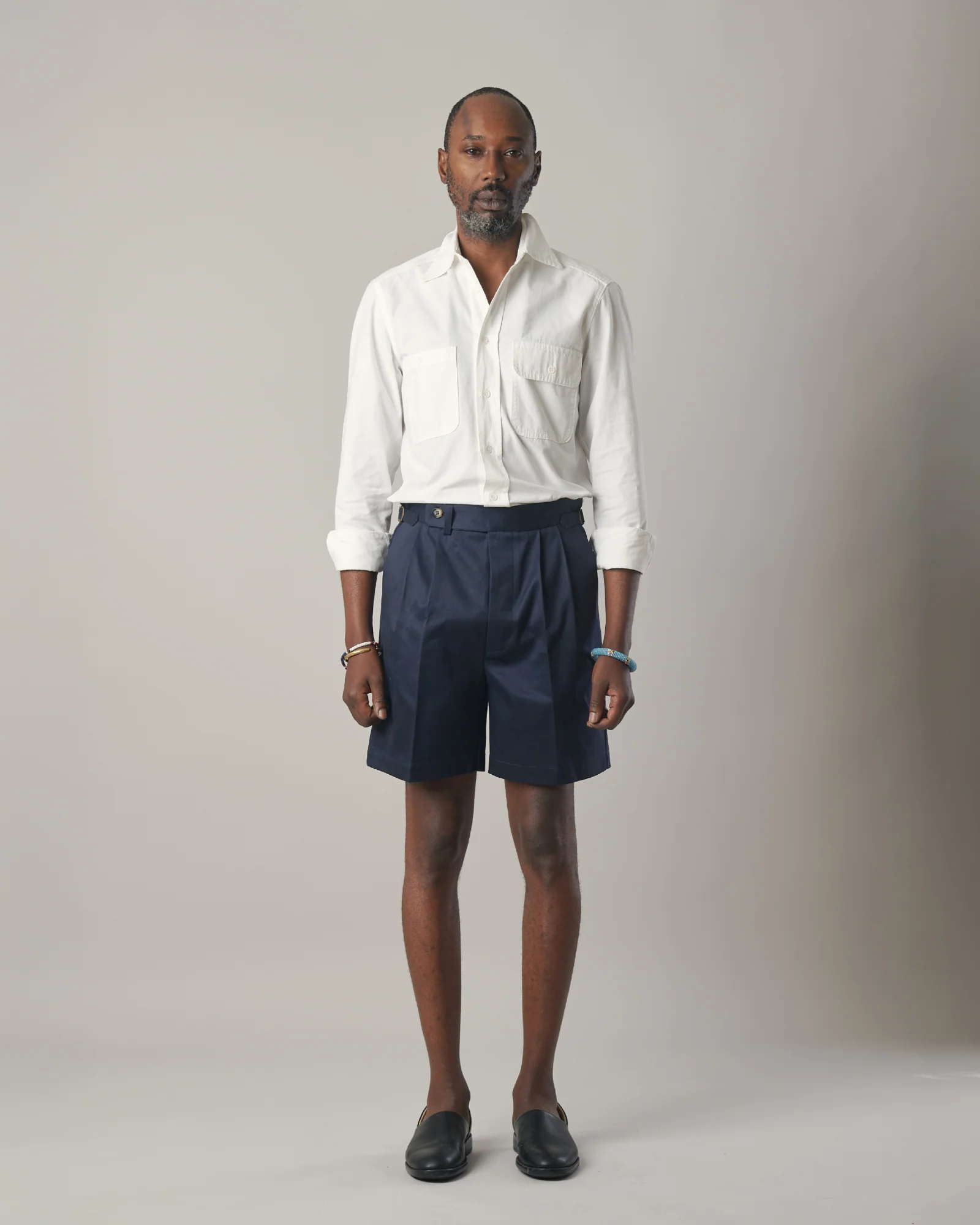 Informale Tailored Shorts - Navy