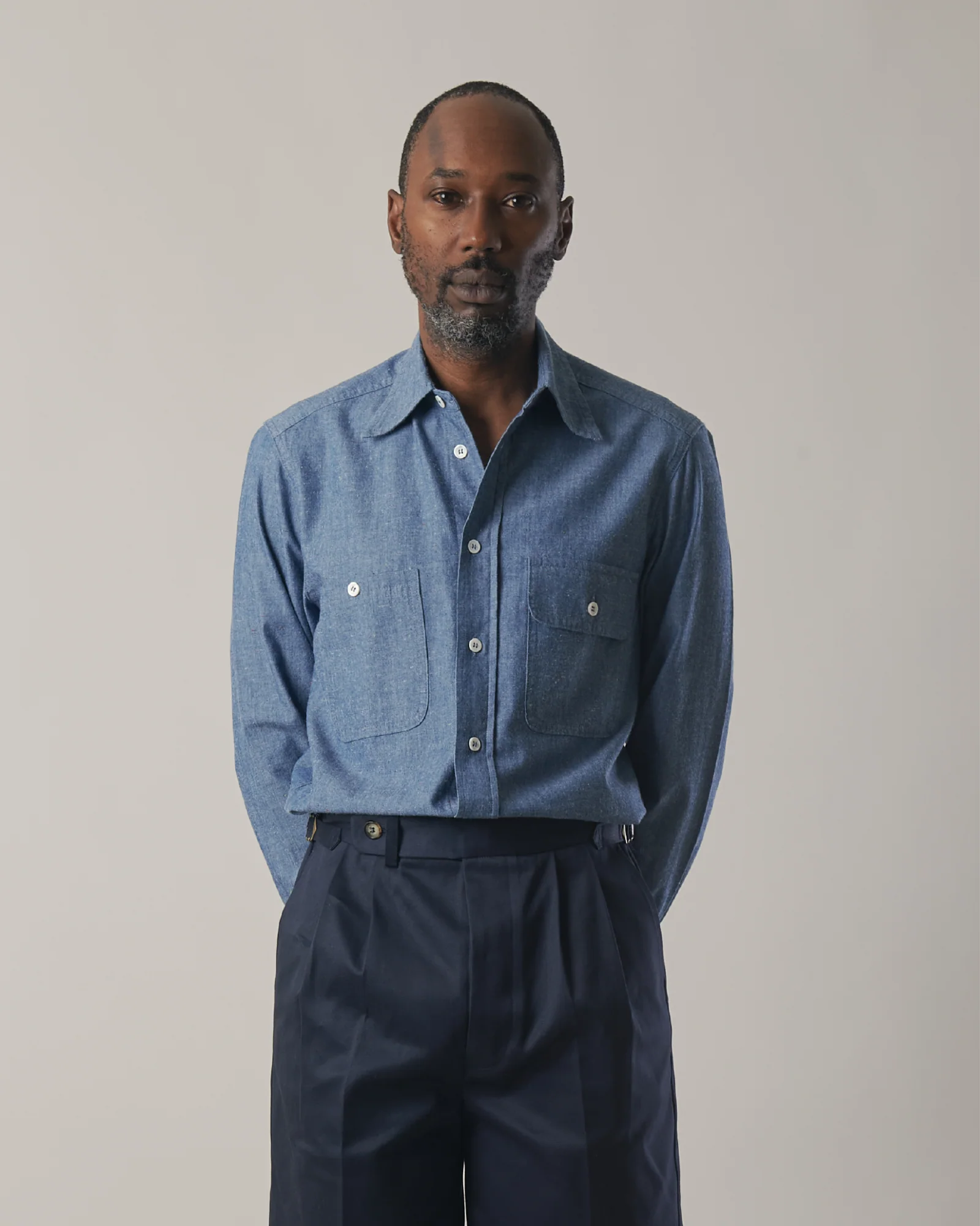 Informale Utility Shirt - Chambray
