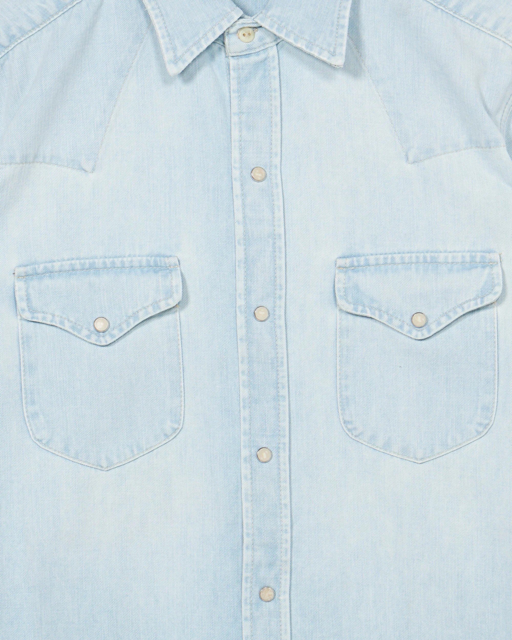 Fortela Denim Texan Shirt - Bleach Wash