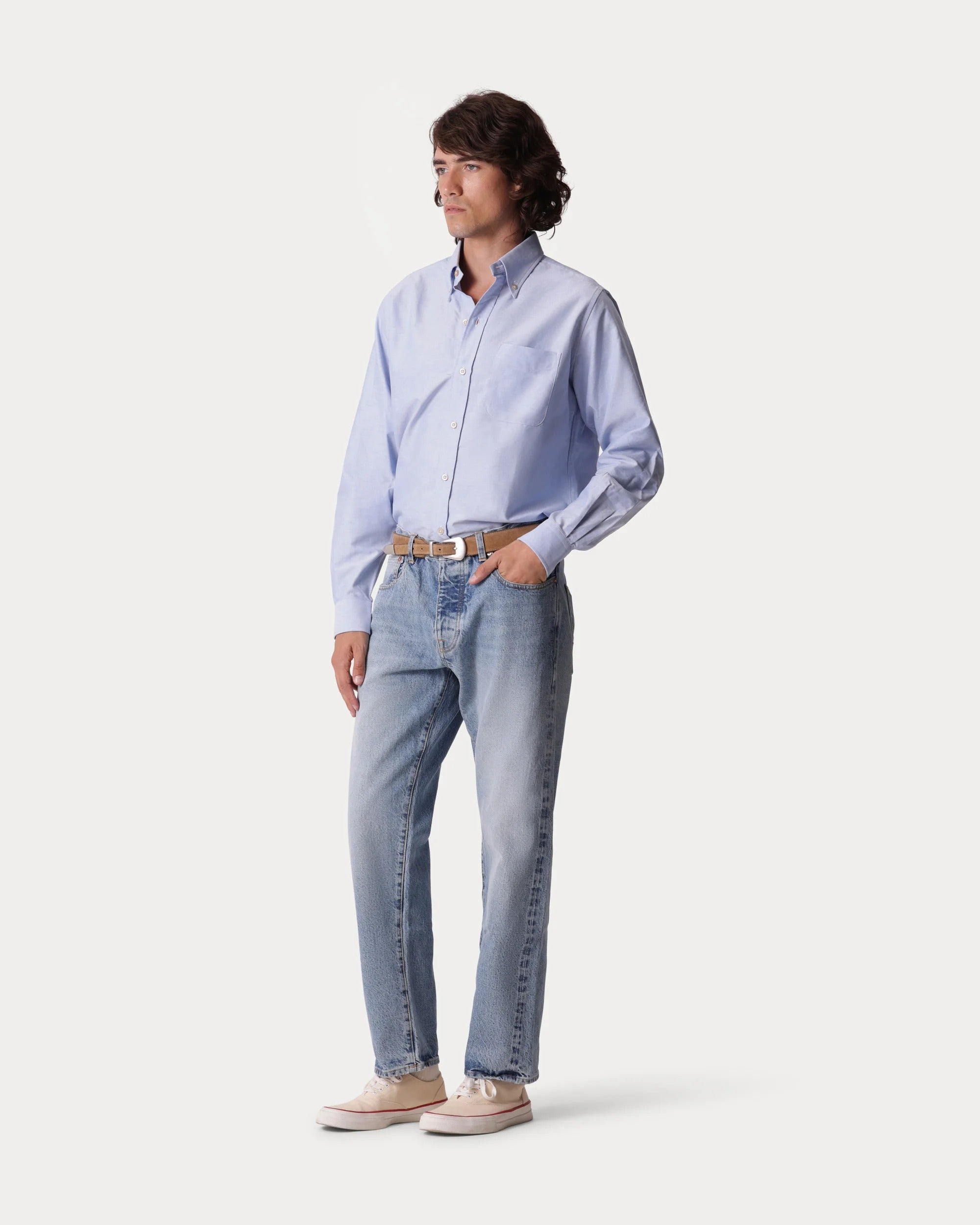 Fortela King Oxford Shirt - Blue