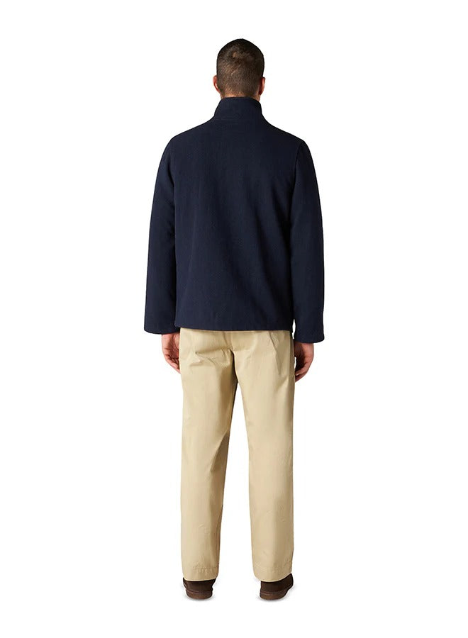 Fortela Seawolf Recycled Wool Jacket - Blue