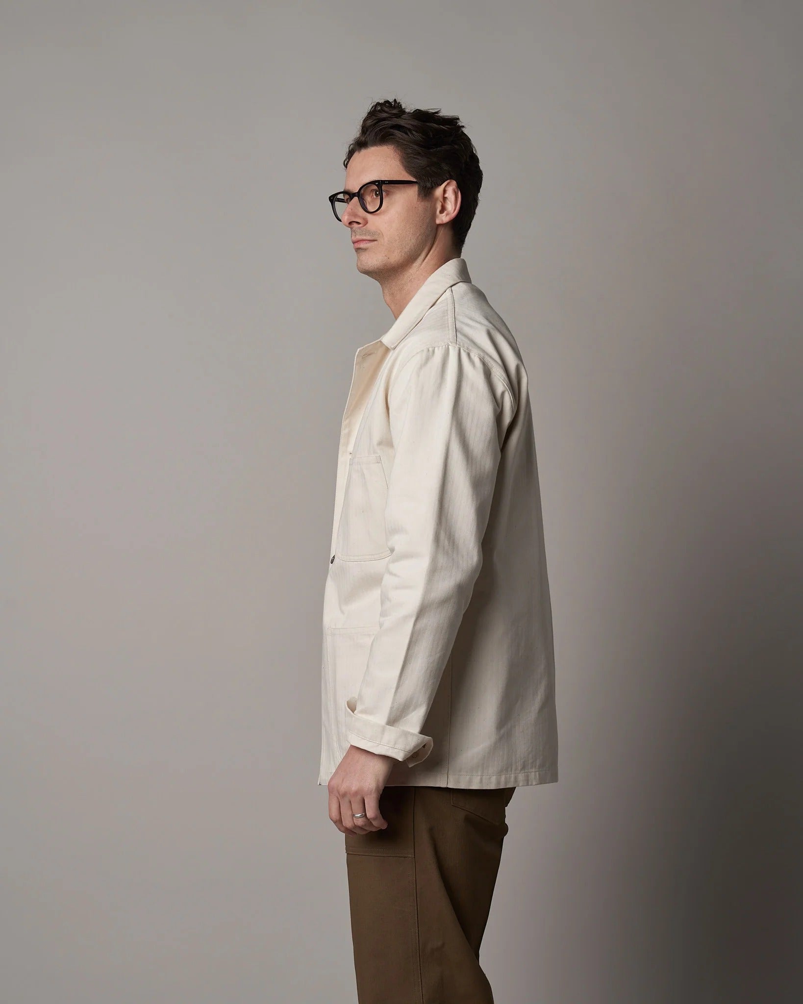 Informale Army Chore Jacket - Natural